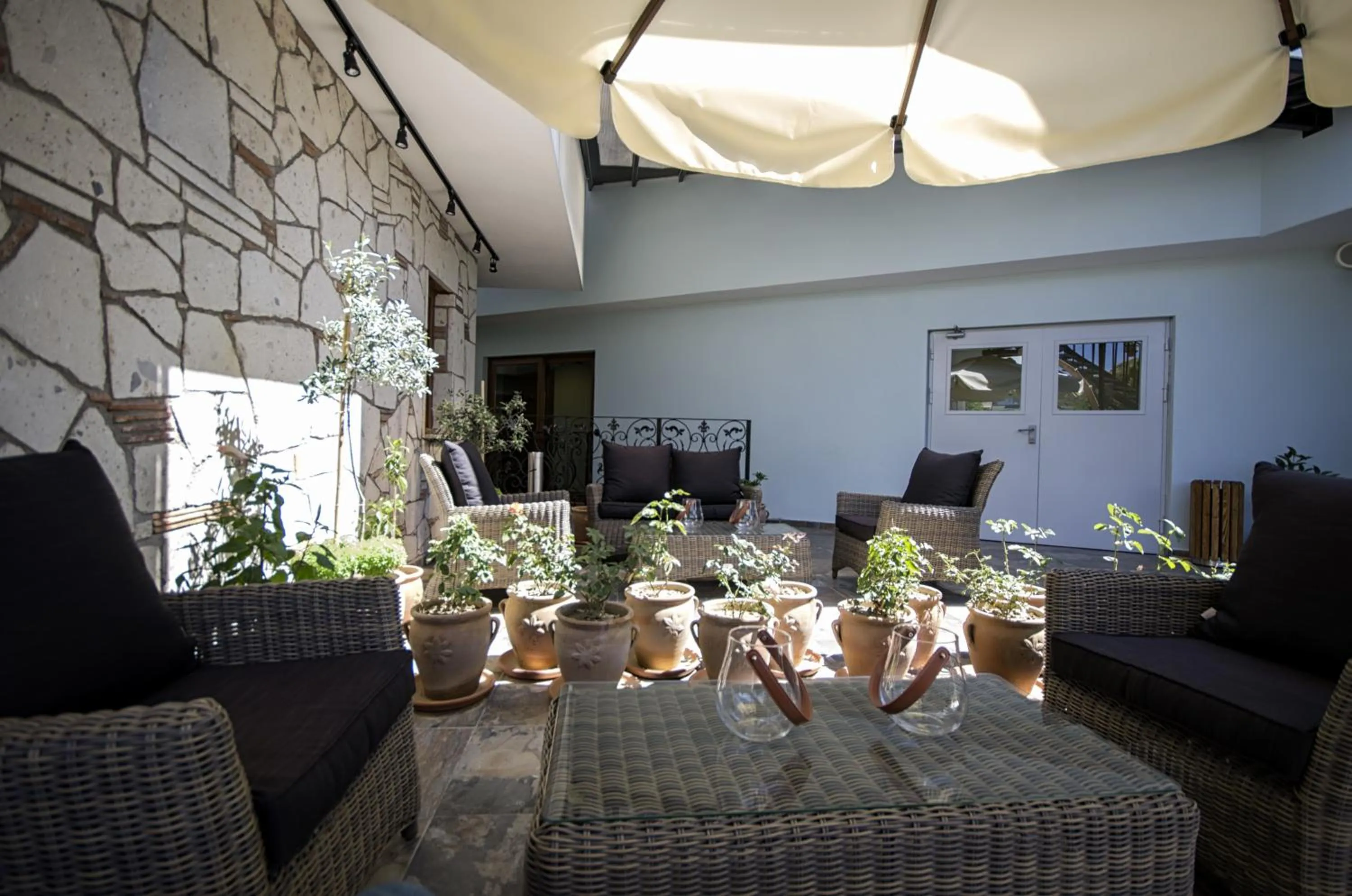 Garden in Maison Vourla Hotel