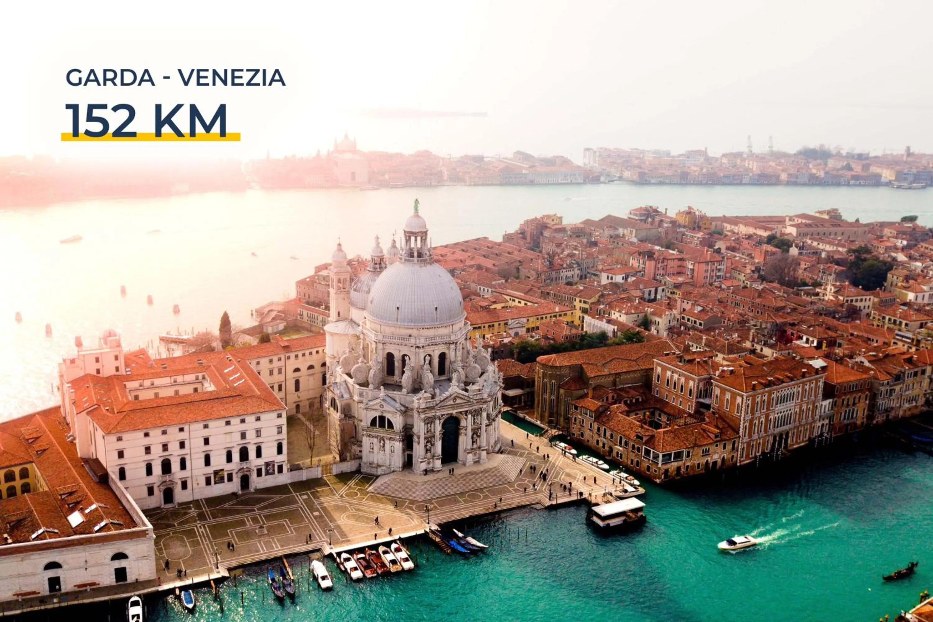 Bird's eye view in Sky Pool Hotel Sole Garda