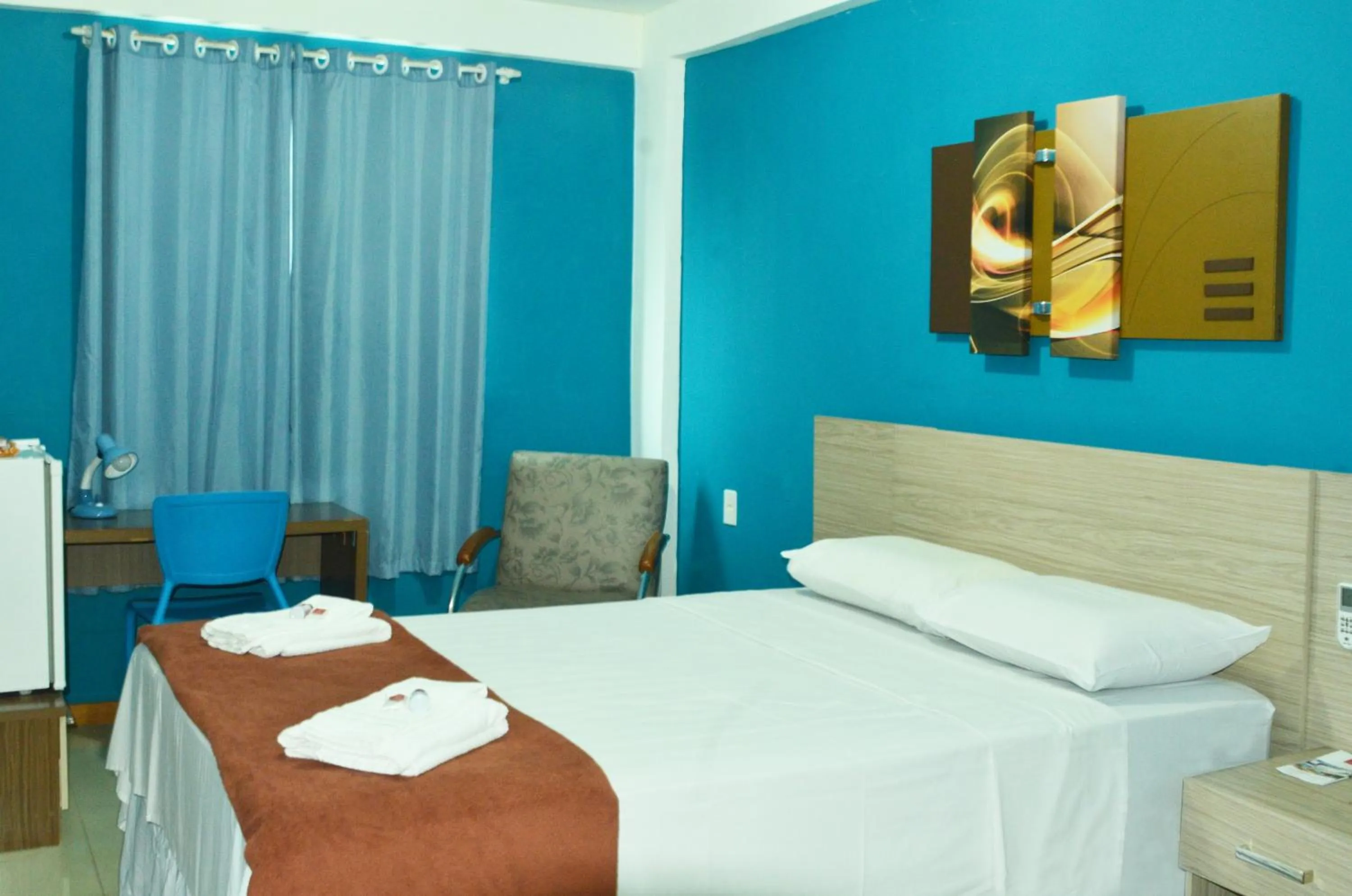 Photo of the whole room, Bed in Bonjour Hotel