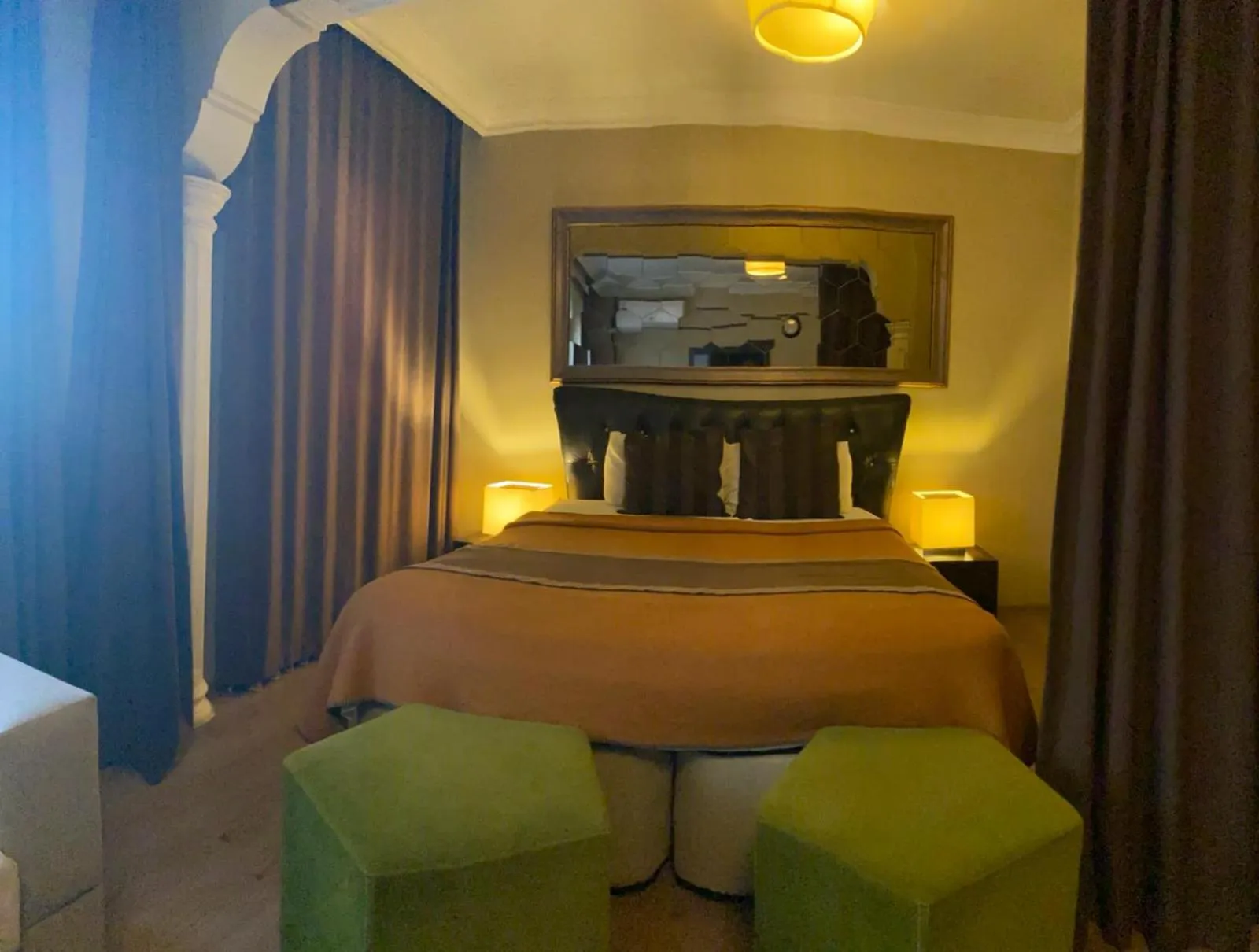 Bed in Lena Central Flats