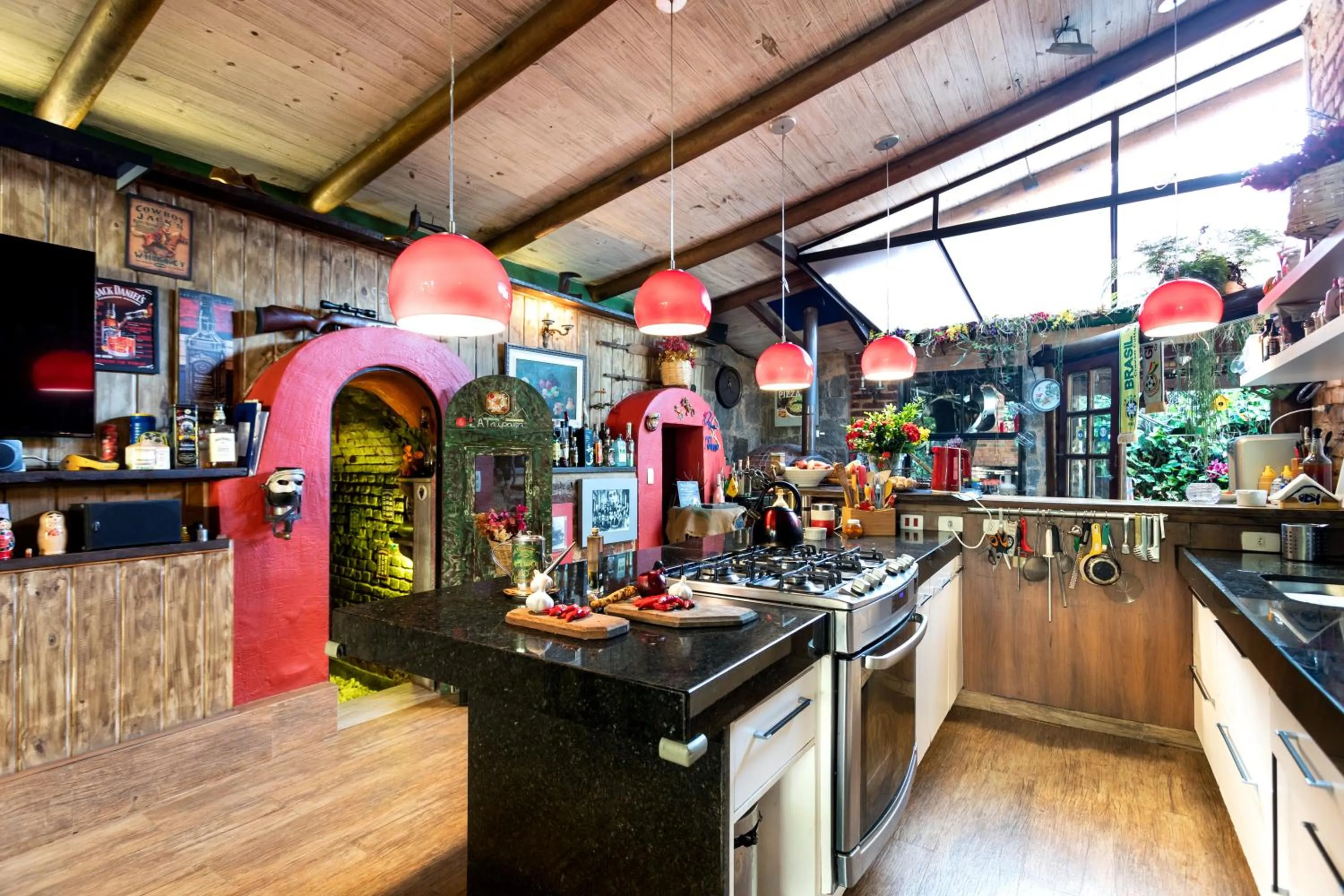 Lounge or bar in B & B Gourmet Itaipava