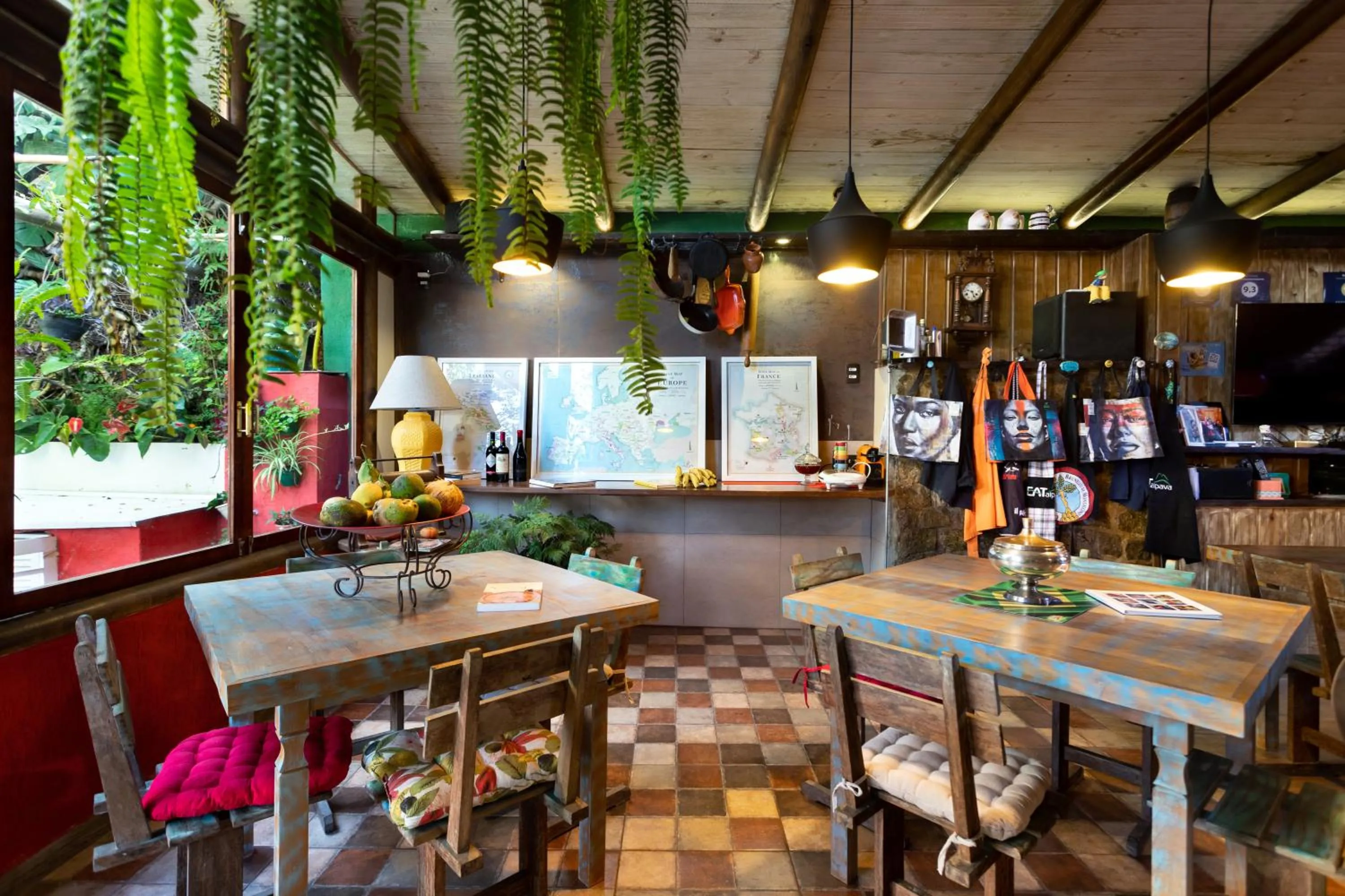 Area and facilities in B & B Gourmet Itaipava