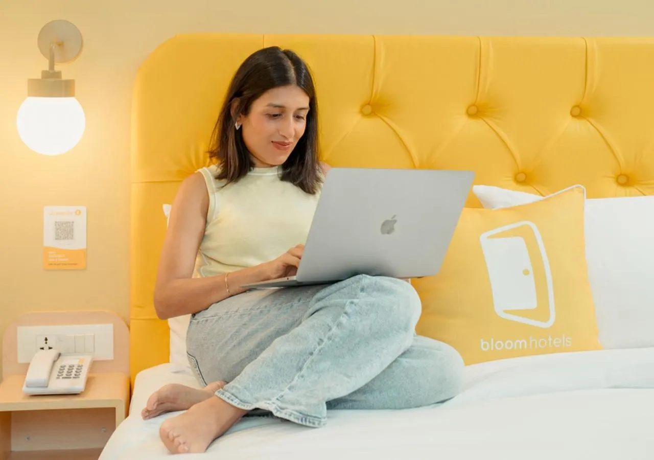 Living room, Bed in Bloom Hotel - BKC Kalina