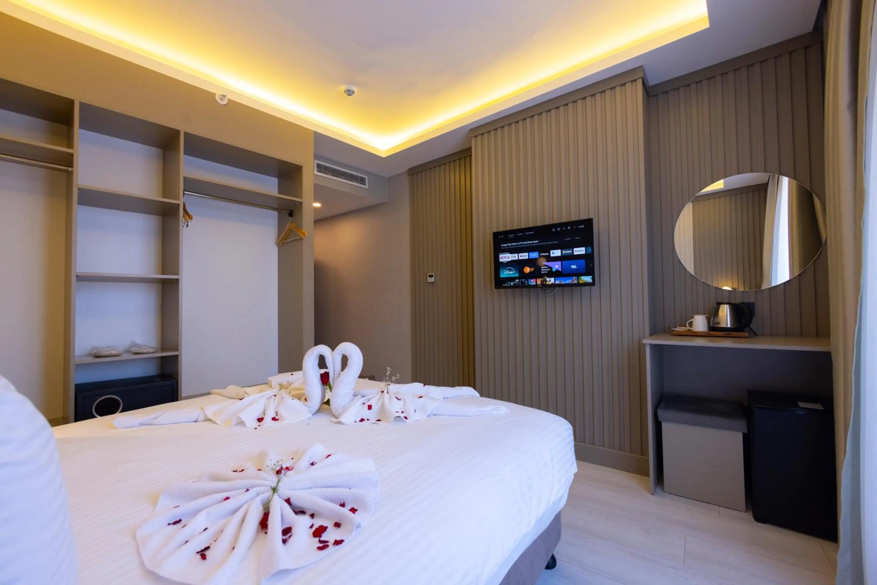 Bed in The Galata Glory Hotel