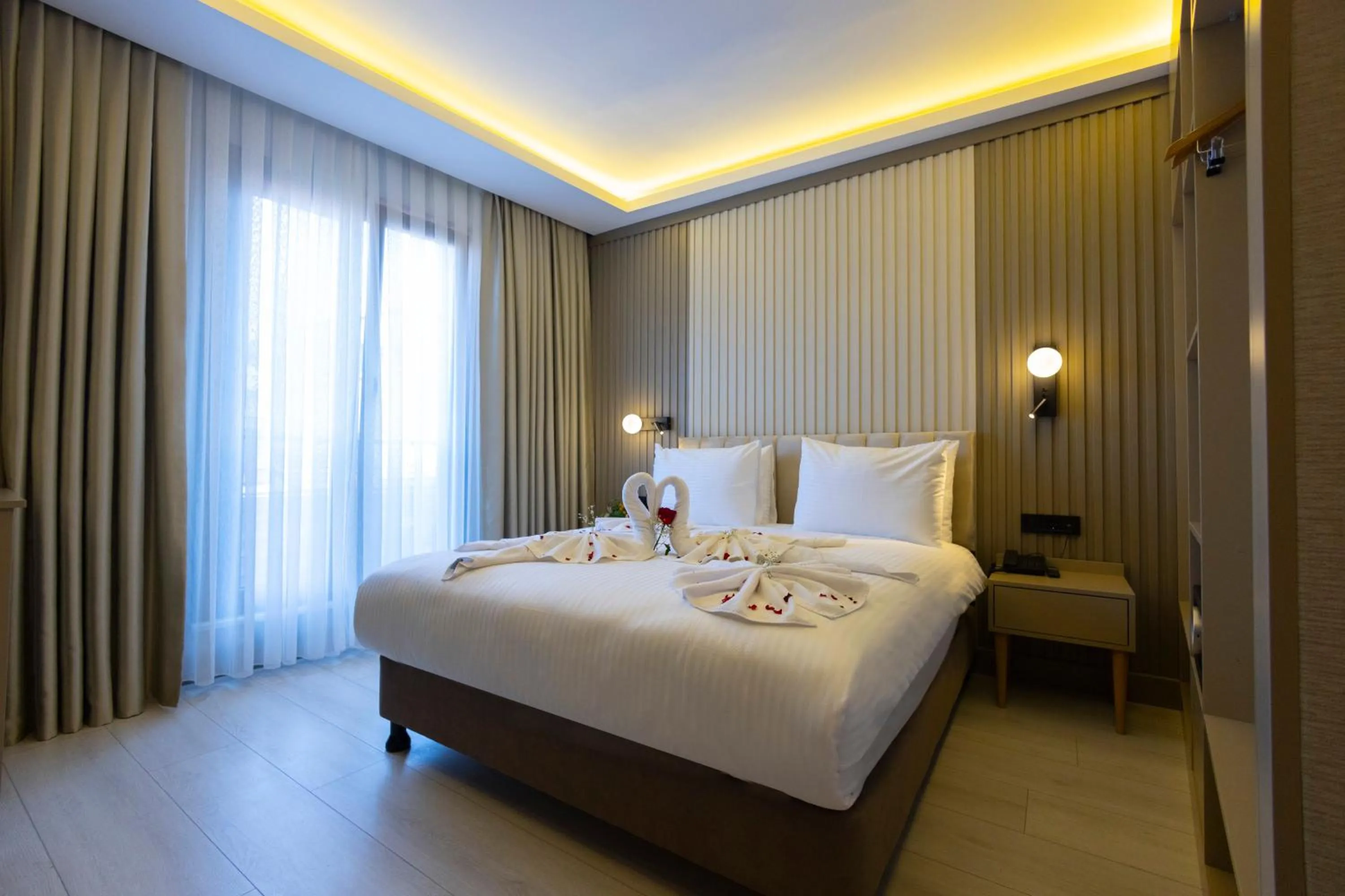 Bed in The Galata Glory Hotel