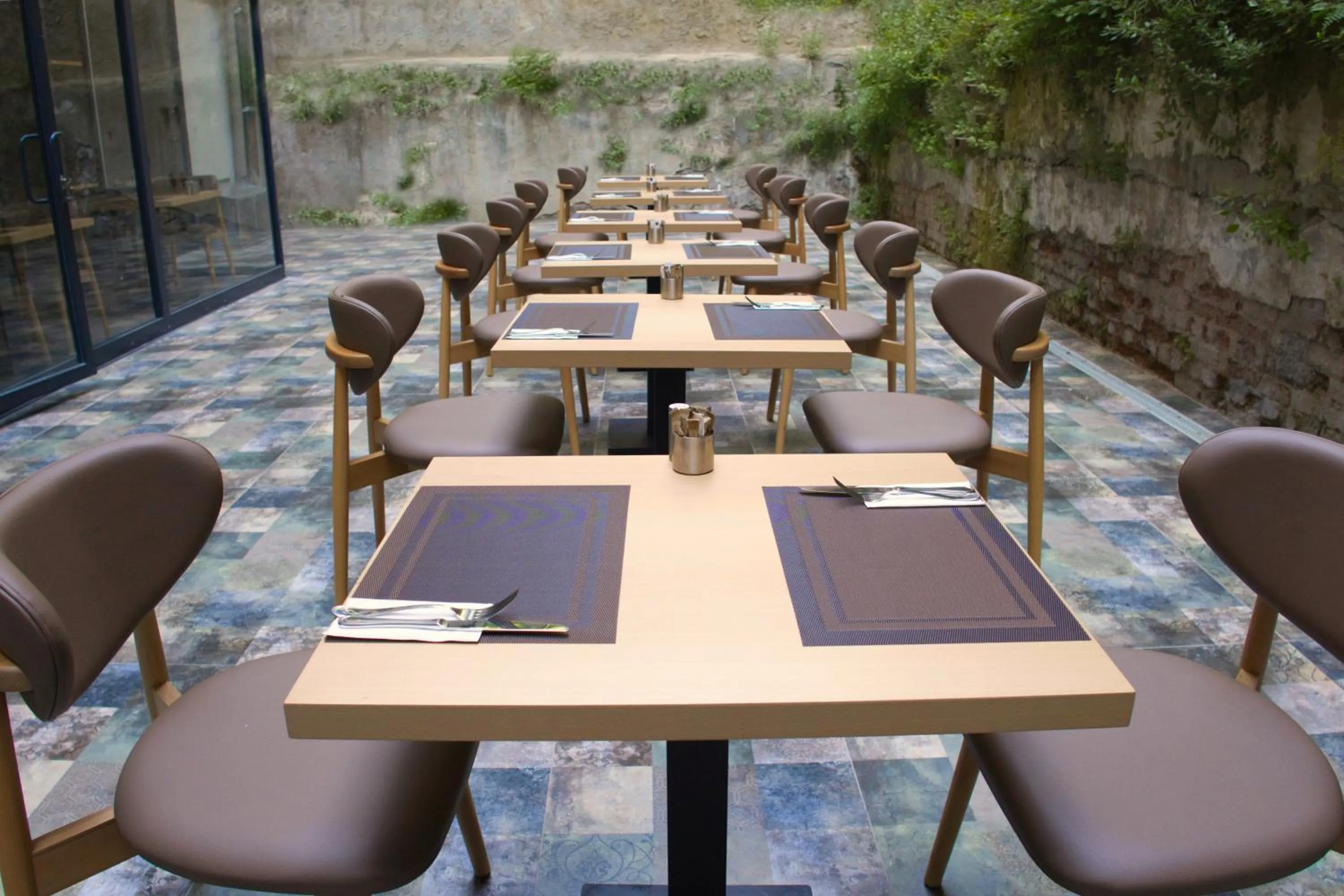 Garden in The Galata Glory Hotel