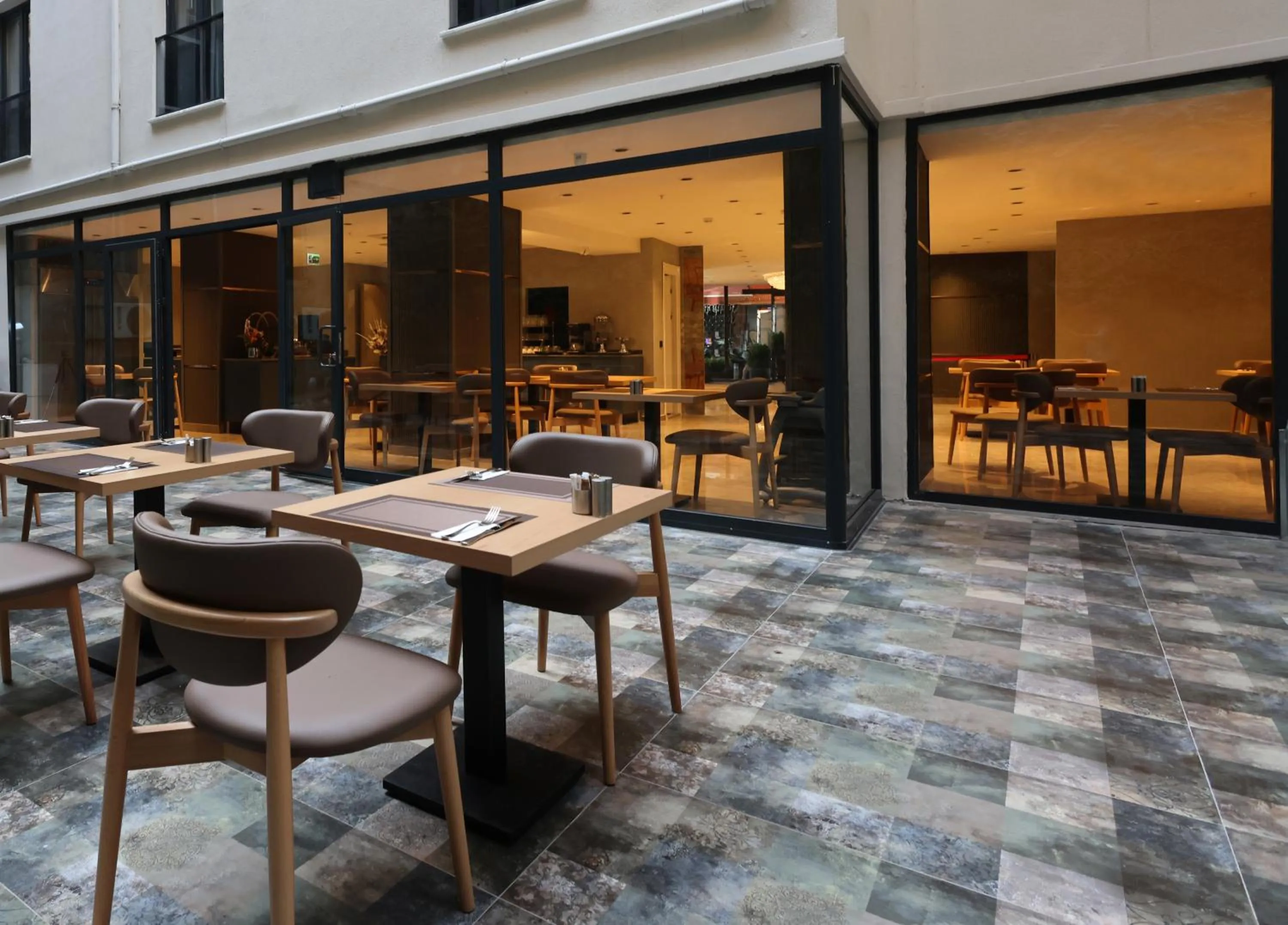 Garden in The Galata Glory Hotel