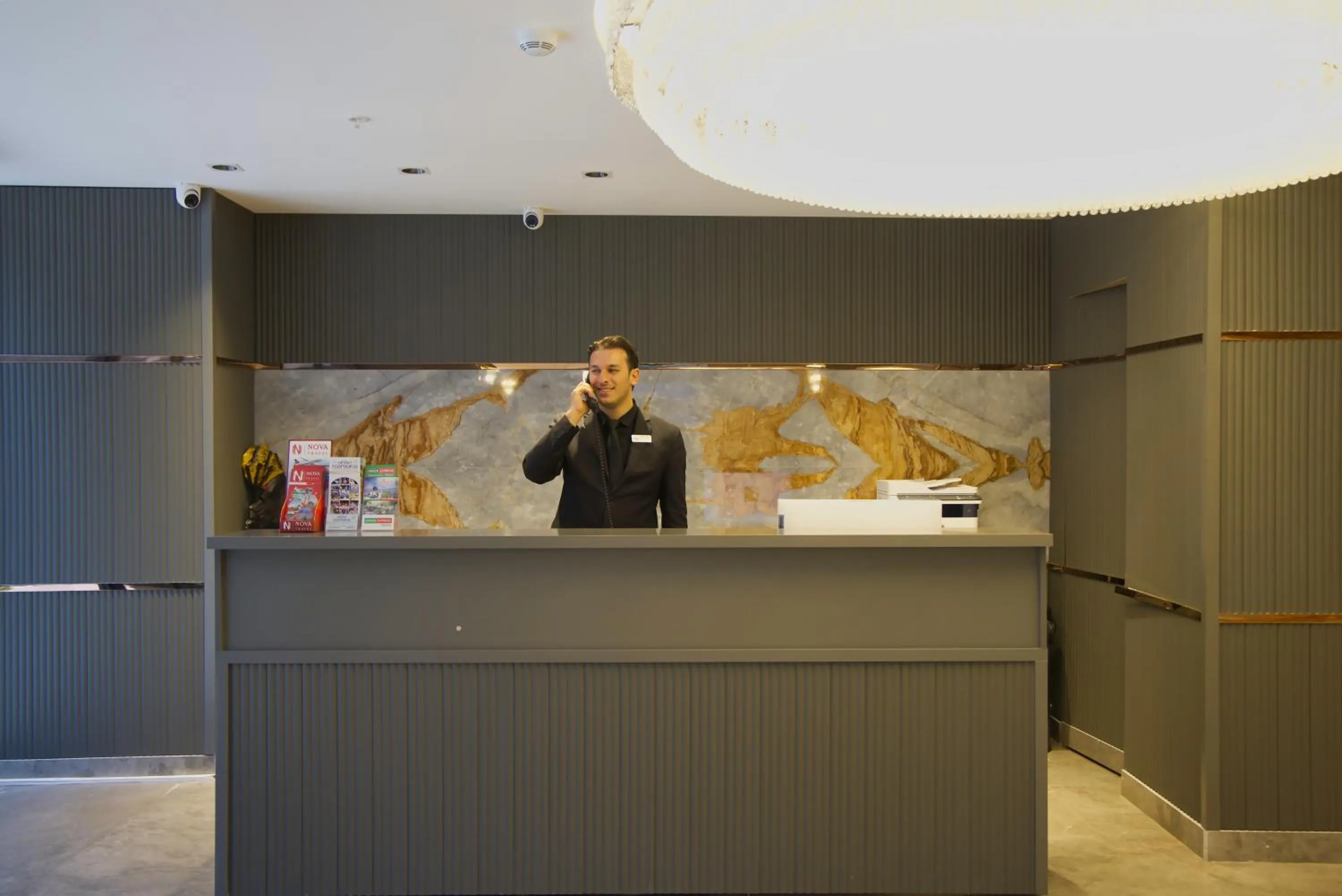 Lobby or reception in The Galata Glory Hotel