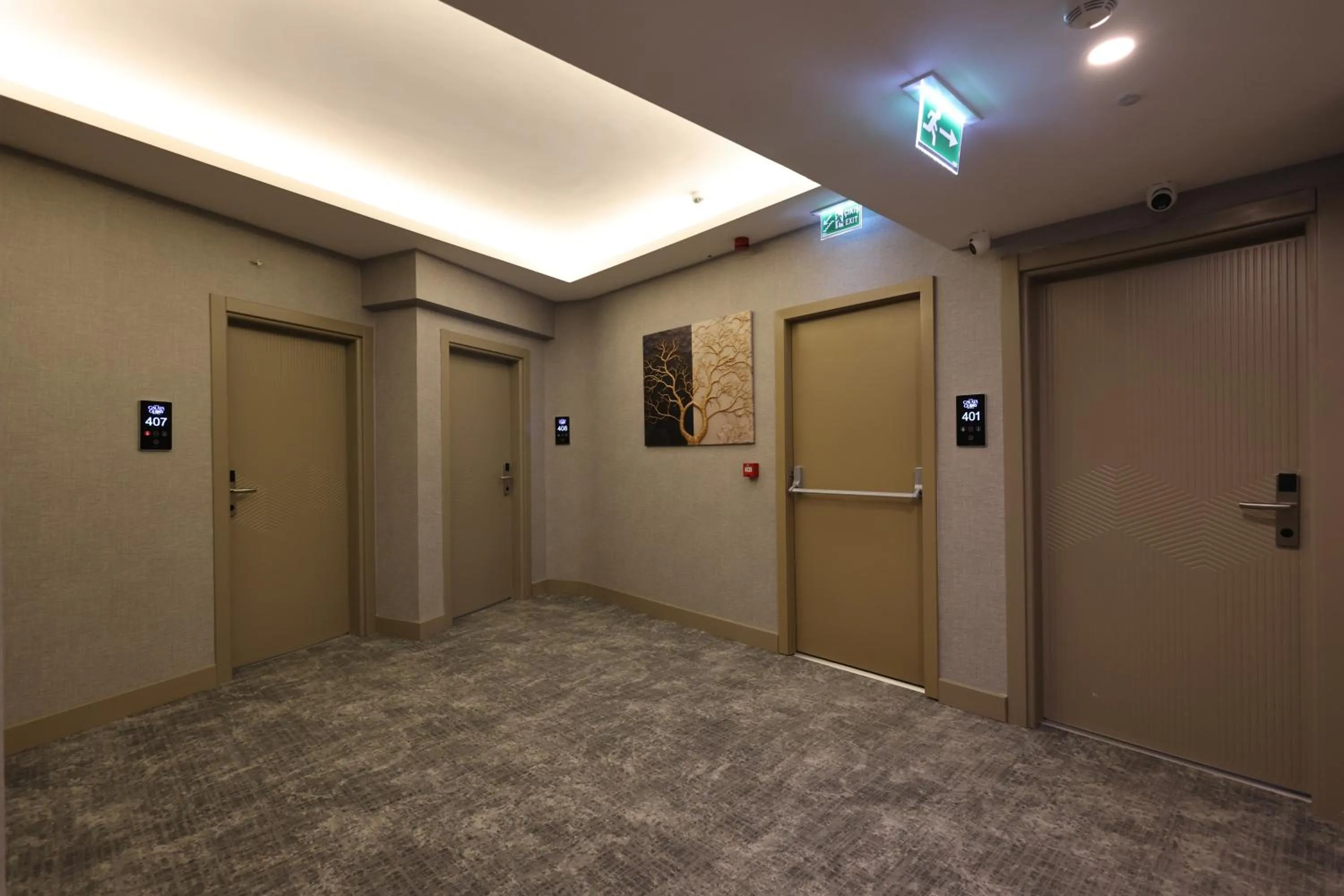 Floor plan in The Galata Glory Hotel