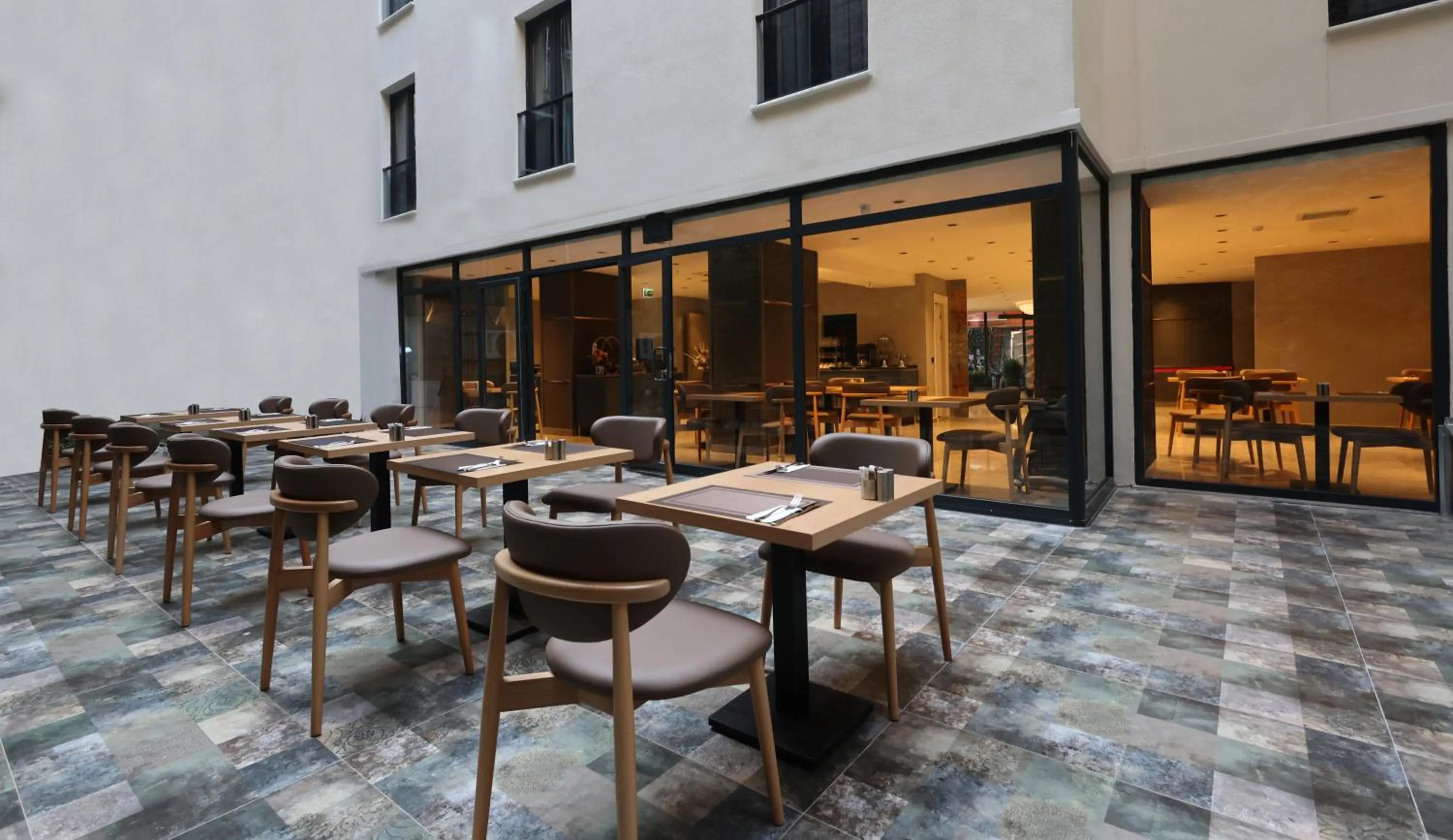Seating area in The Galata Glory Hotel