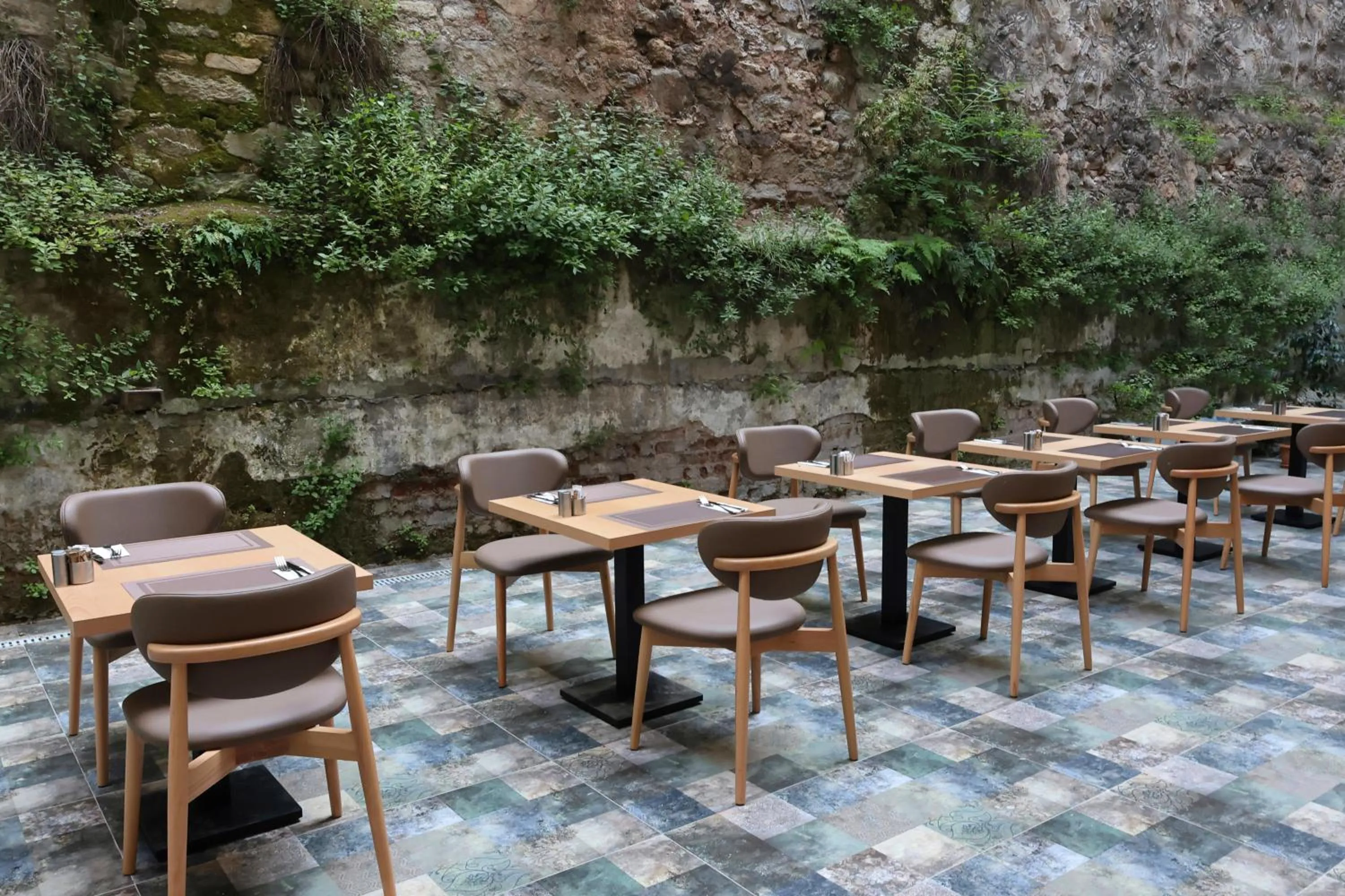 Garden in The Galata Glory Hotel