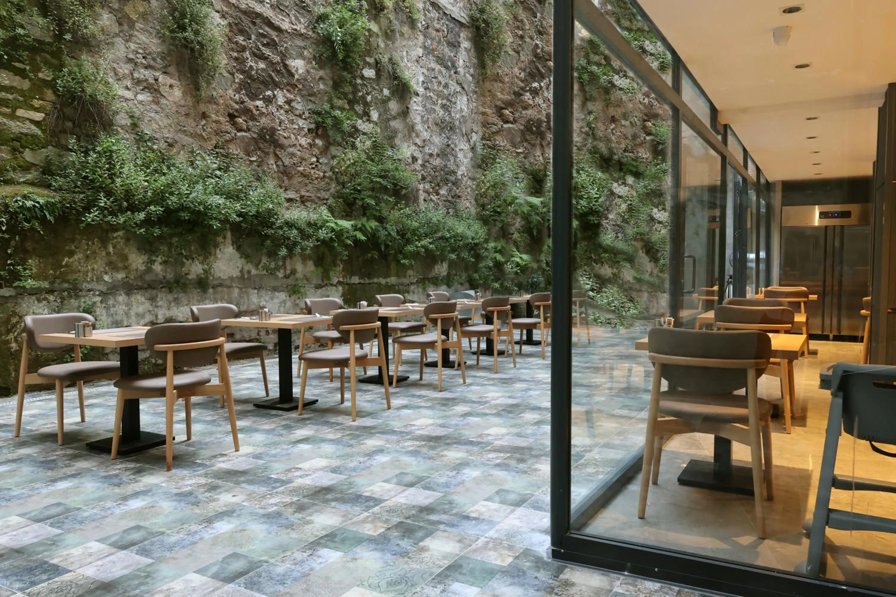 Garden in The Galata Glory Hotel