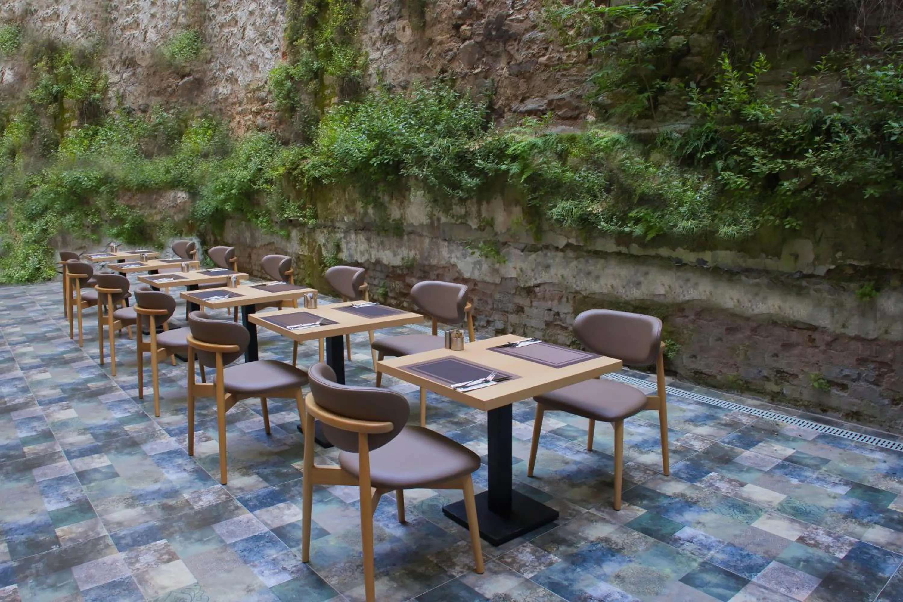 Garden in The Galata Glory Hotel