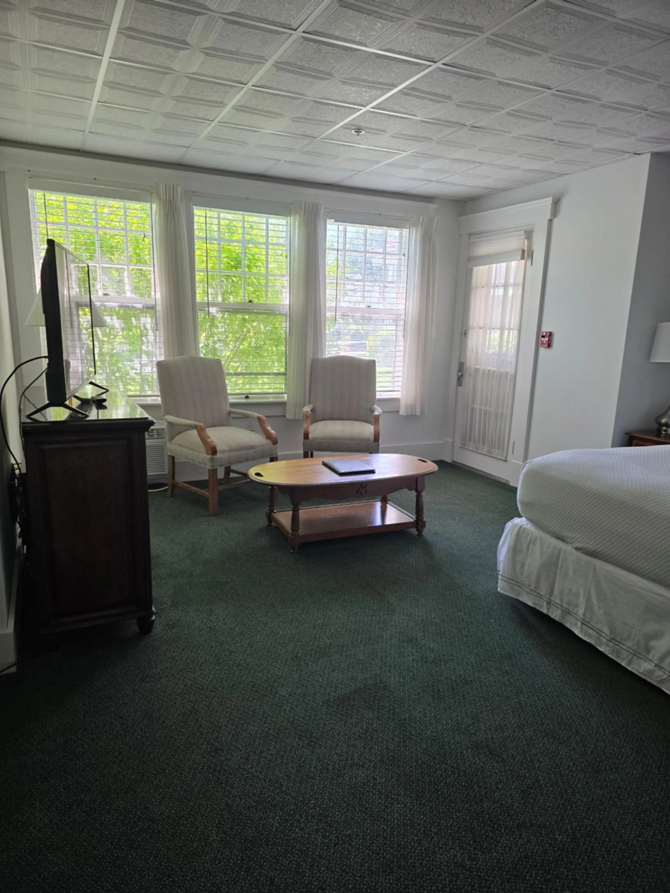 Seating area, Bed in Terrace By The Sea
