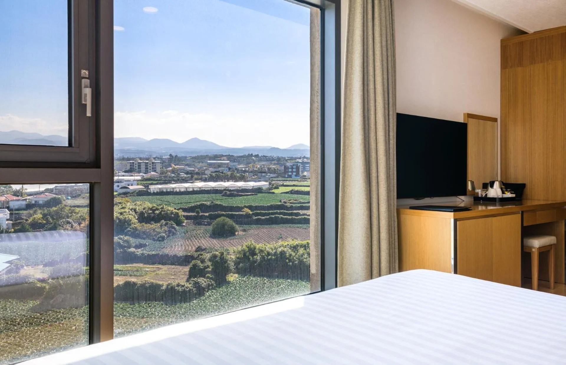 Bed in Uni Hotel Jeju