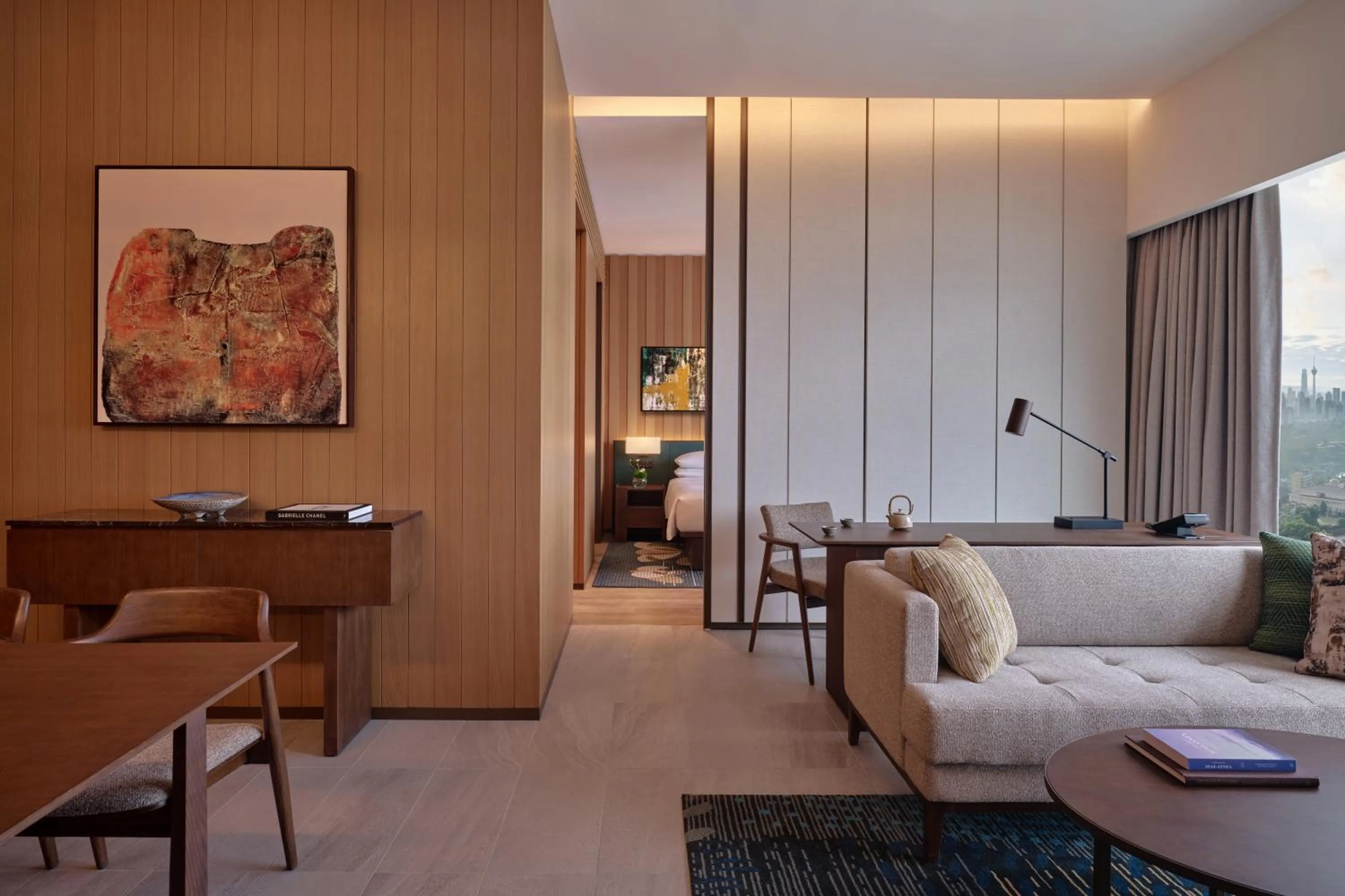 Living room in Hyatt Regency Kuala Lumpur at KL Midtown