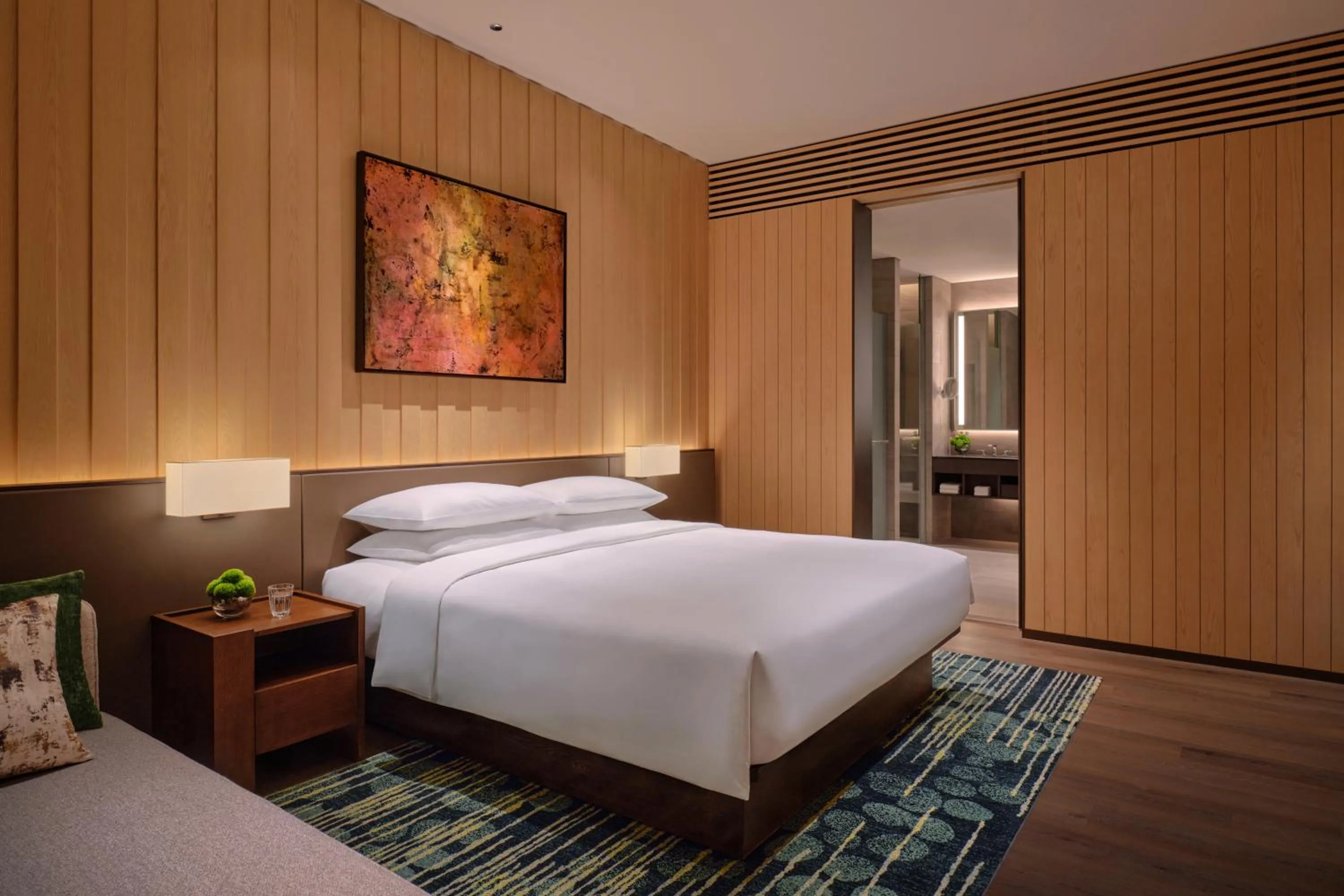 Bedroom, Bed in Hyatt Regency Kuala Lumpur at KL Midtown