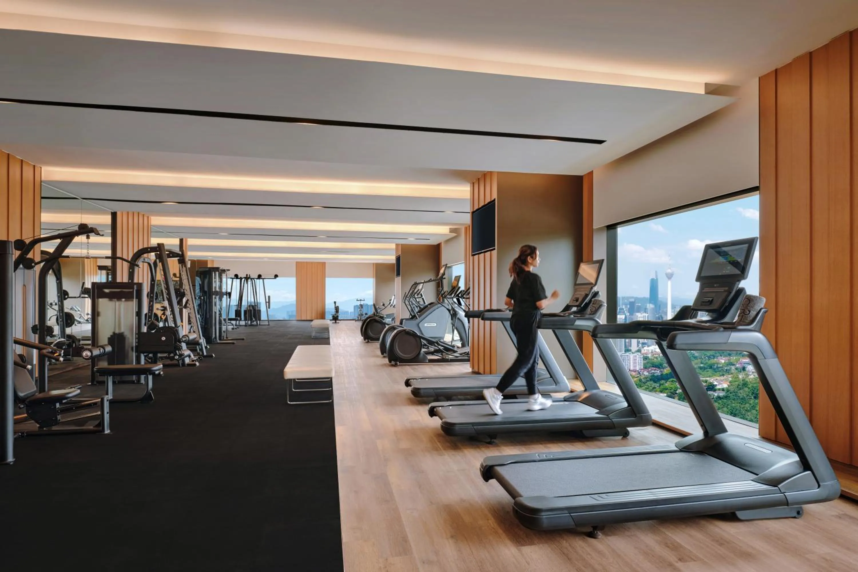 Fitness centre/facilities in Hyatt Regency Kuala Lumpur at KL Midtown