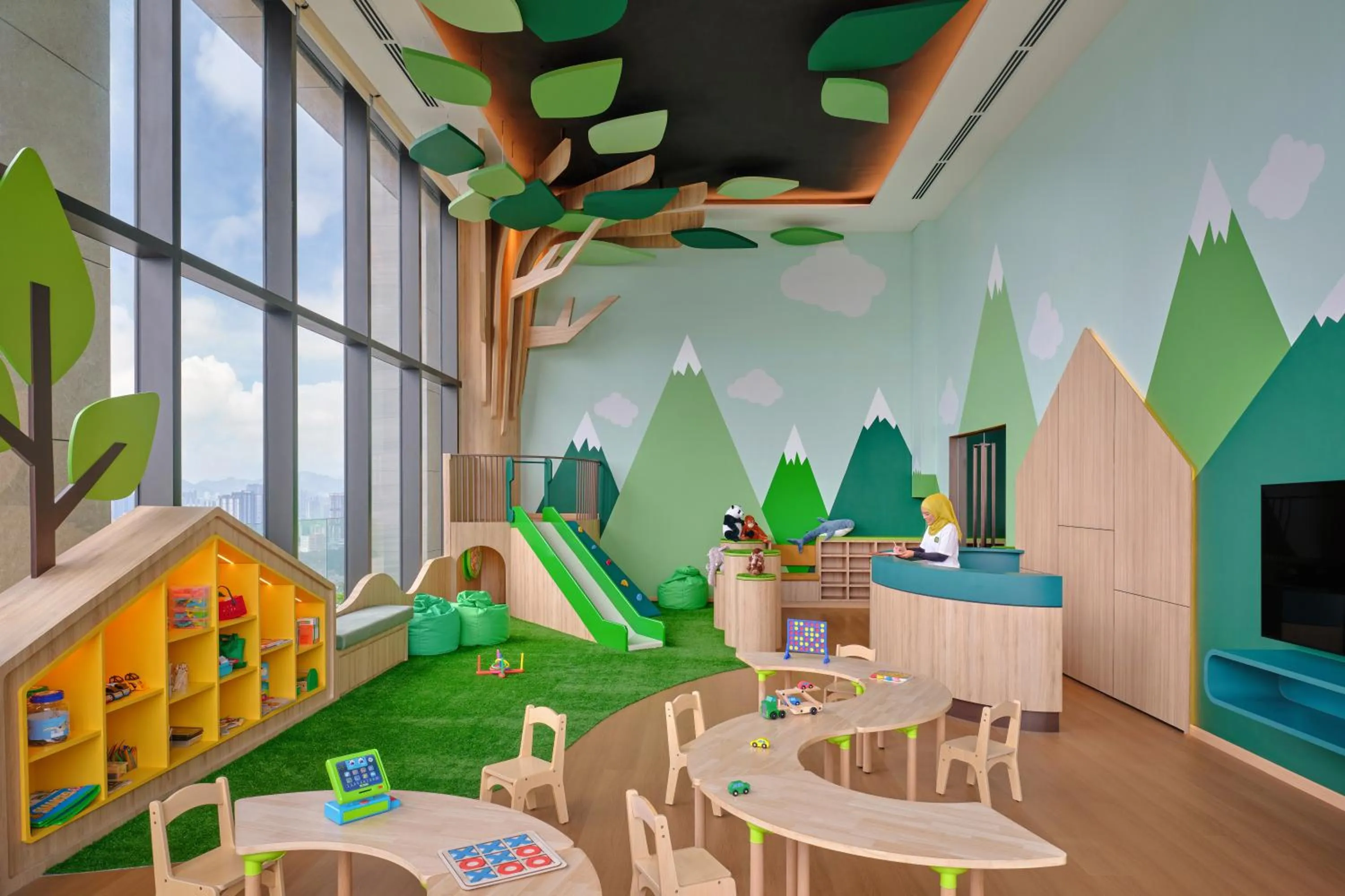 Kids's club in Hyatt Regency Kuala Lumpur at KL Midtown