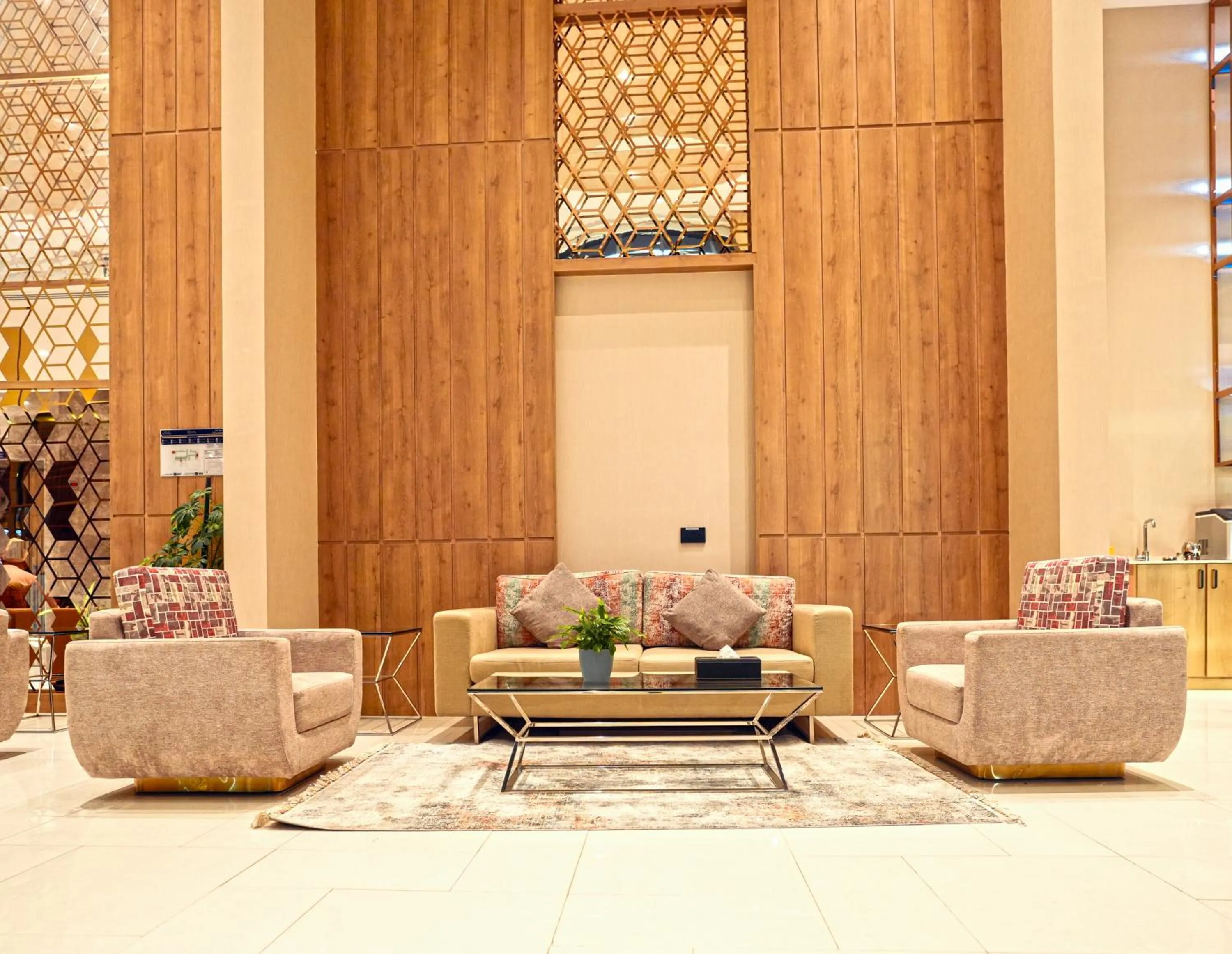 Lobby or reception in Casa Diora Hotel Al Rawdah