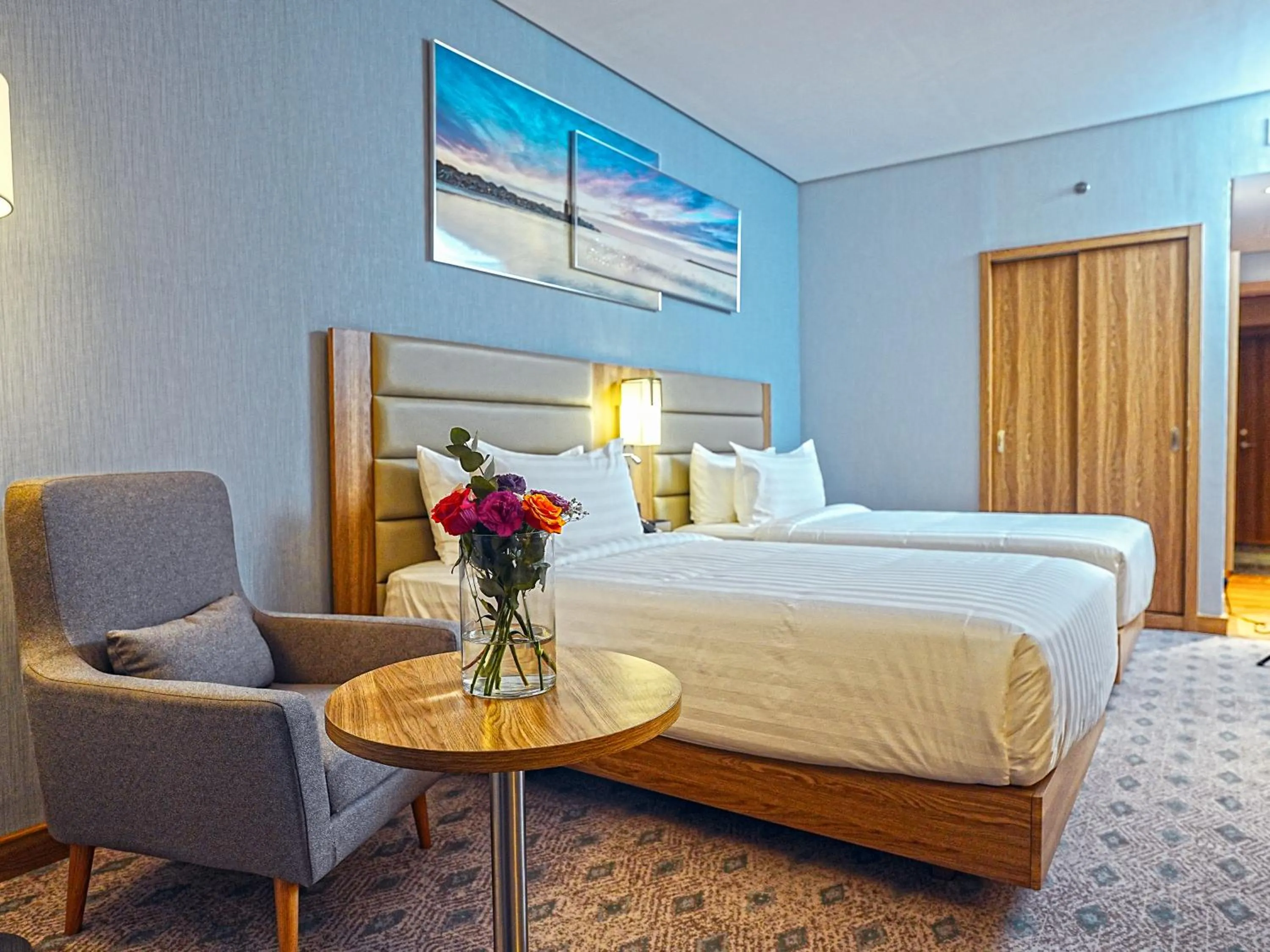 Bed in Casa Diora Hotel Al Rawdah