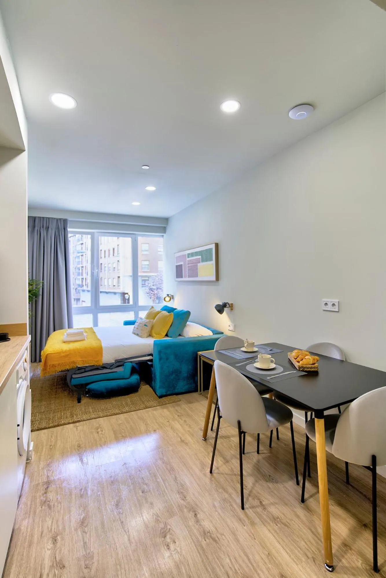 Photo of the whole room, Bed in Apartamentos Olivia by gaiarooms