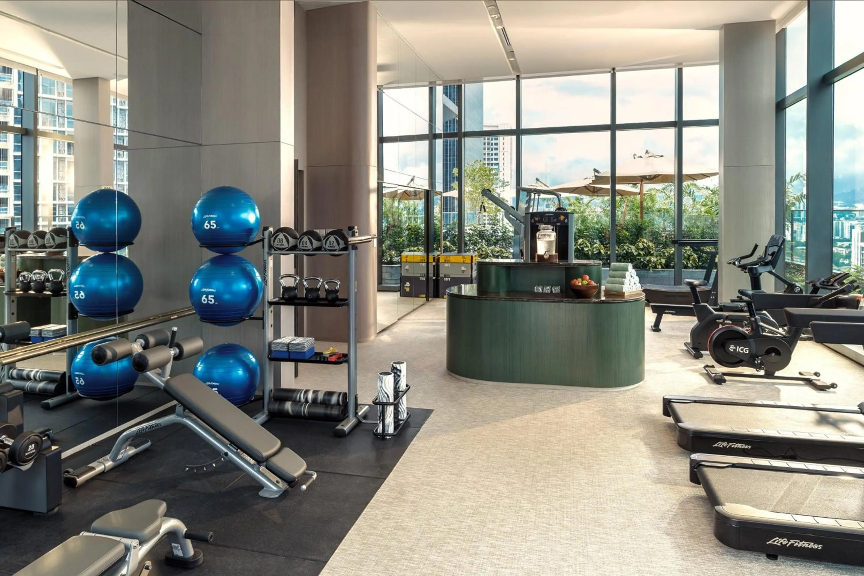 Fitness centre/facilities in Kimpton Naluria Kuala Lumpur by IHG