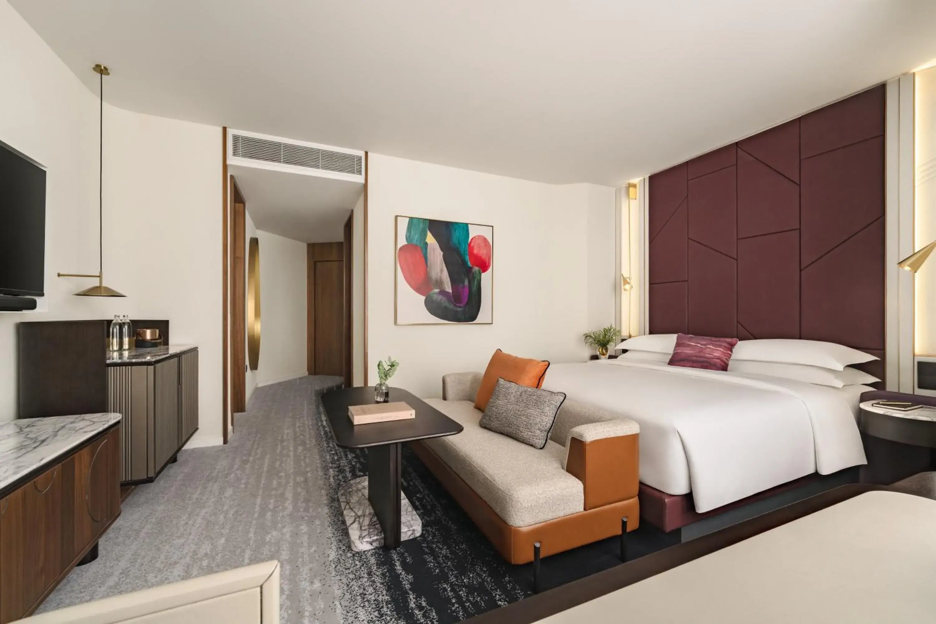 Studio King Corner Suite with Bath Tub and Golf Course View in Kimpton Naluria Kuala Lumpur by IHG Studio King Corner Suite with Bath Tub and Golf Course View in Kimpton Naluria Kuala Lumpur by IHG