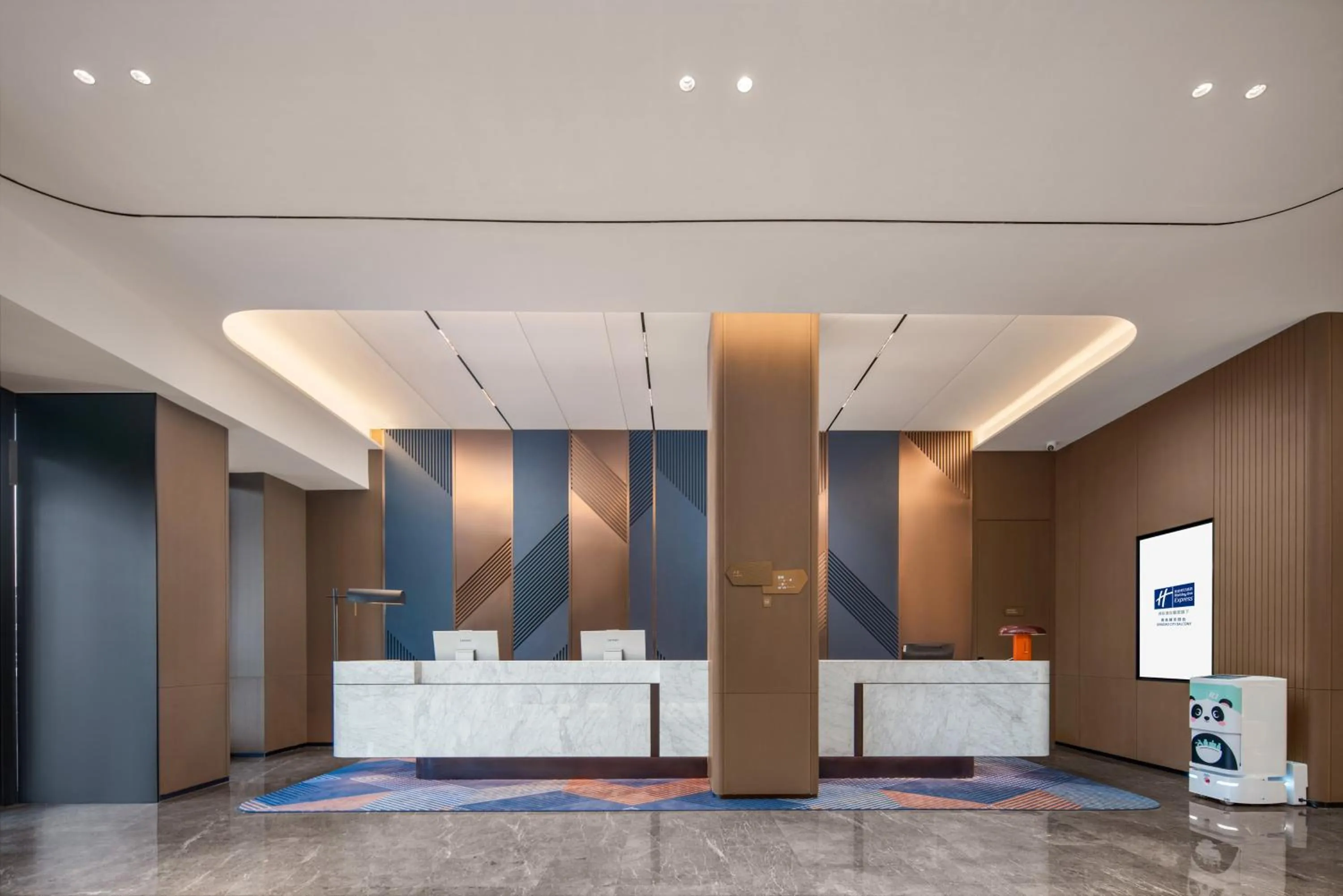 Property building in Holiday Inn Express Qingdao City Balcony by IHG