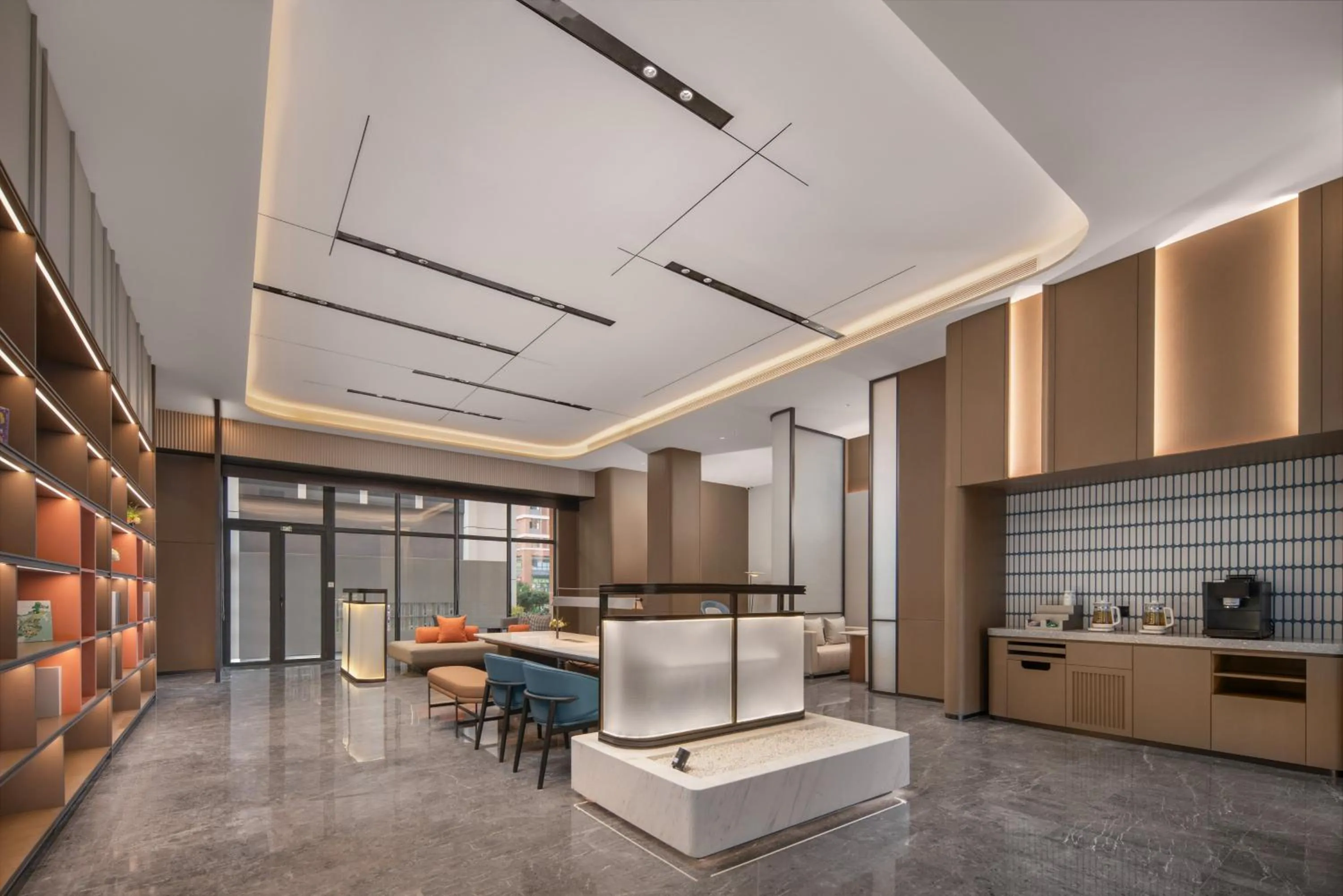 Property building in Holiday Inn Express Qingdao City Balcony by IHG