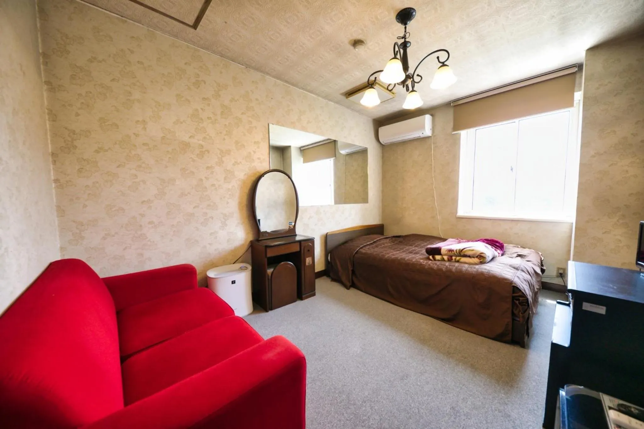 Bed in Hotel Camelot