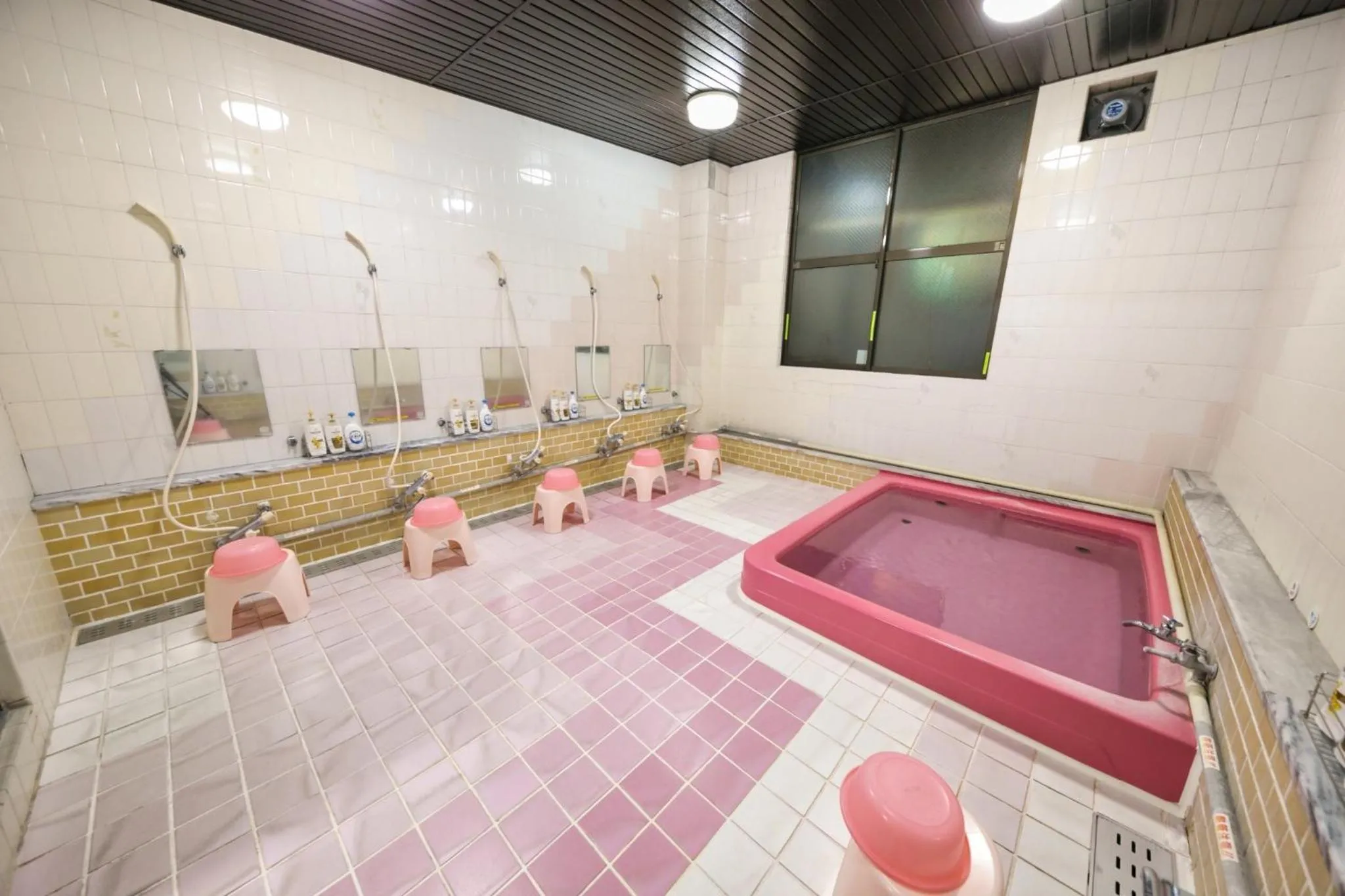 Public Bath in Hotel Camelot