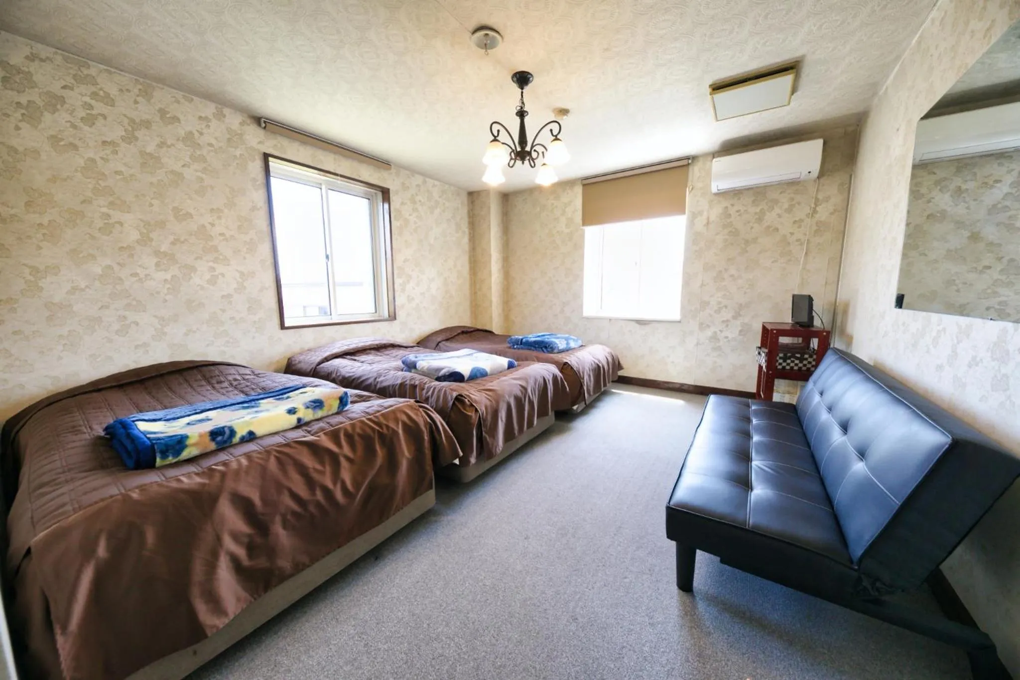 Bed in Hotel Camelot