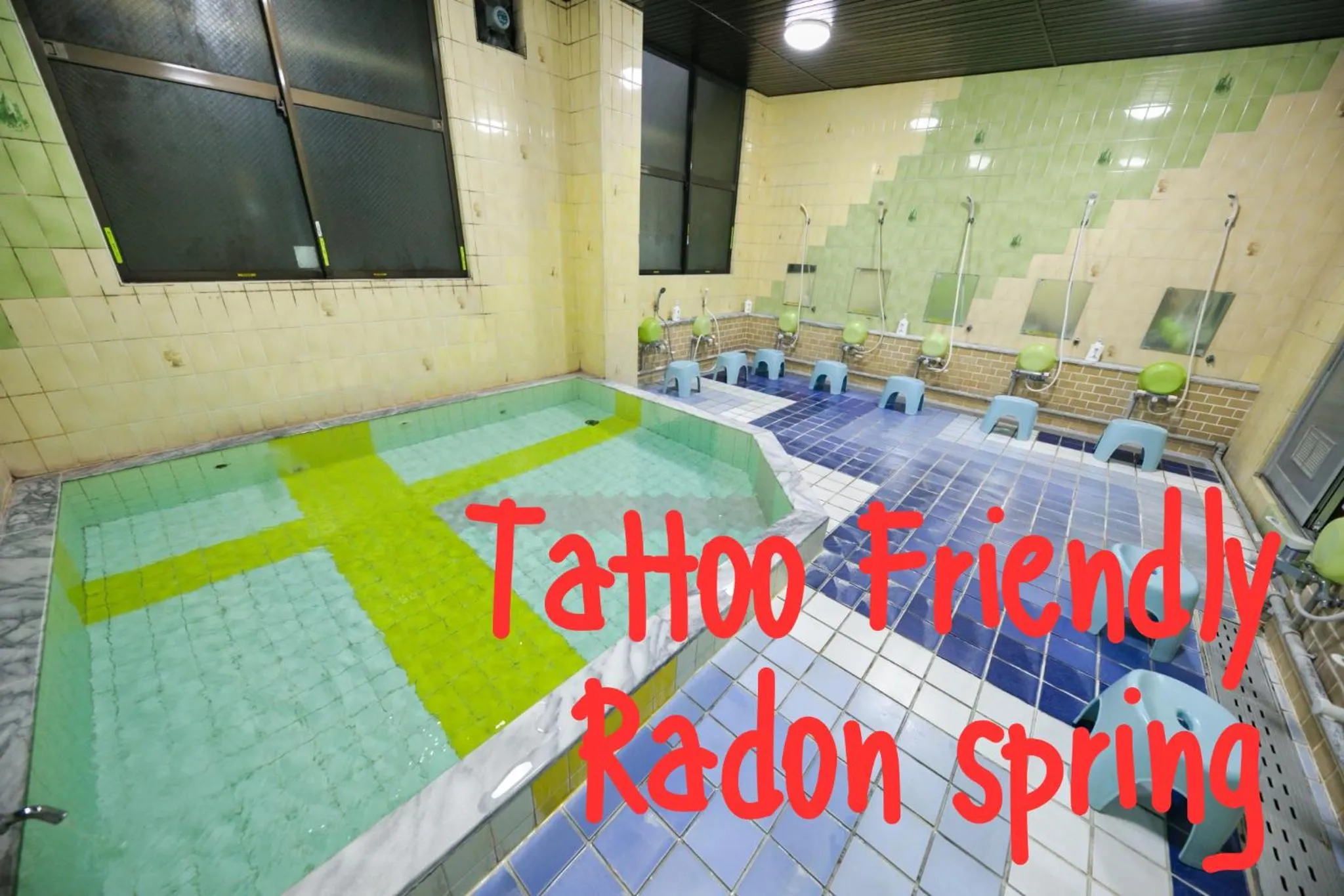 Public Bath in Hotel Camelot