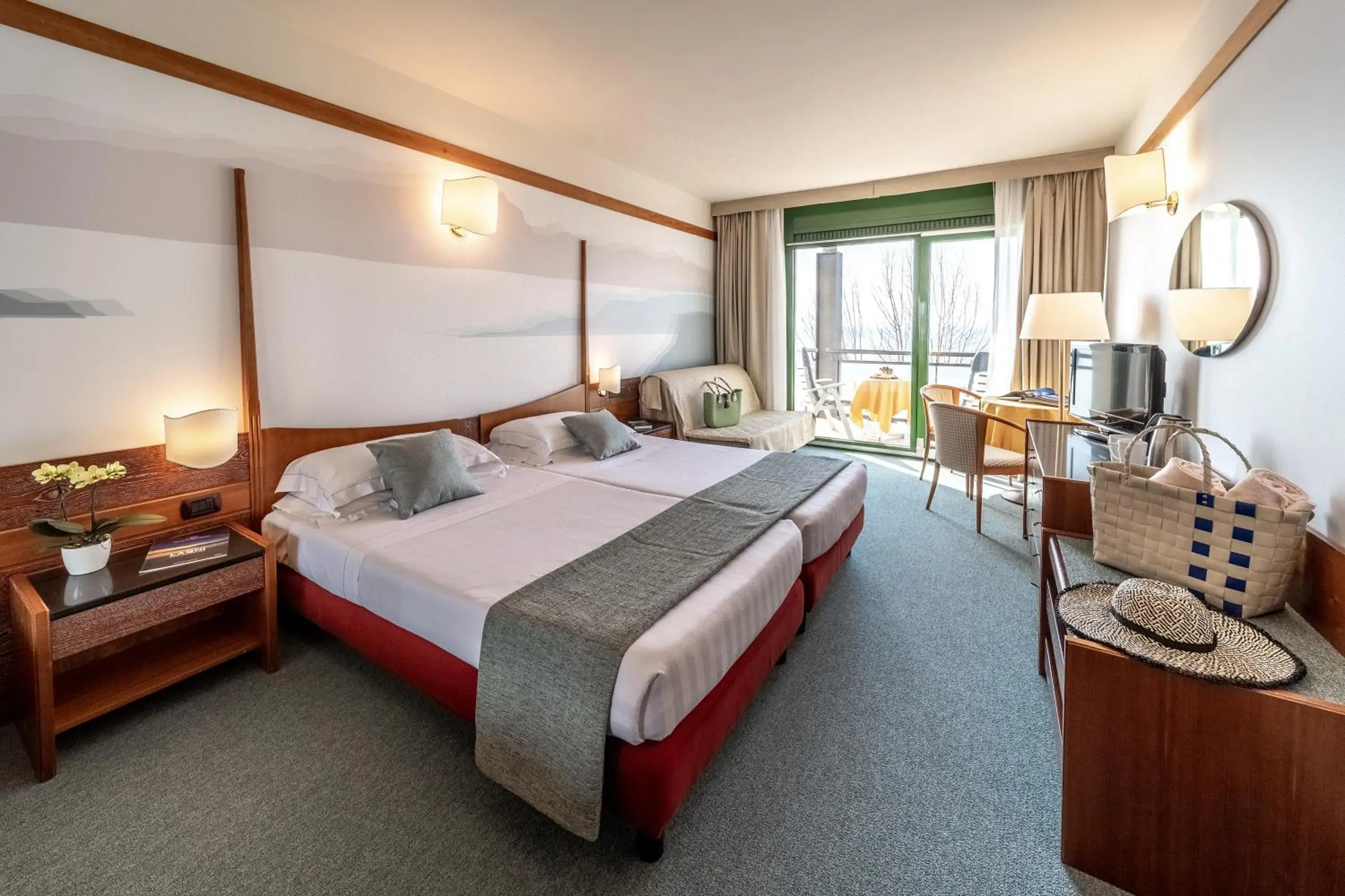 Junior Suite with Balcony in Hotel Du Lac et Bellevue Junior Suite with Balcony in Hotel Du Lac et Bellevue