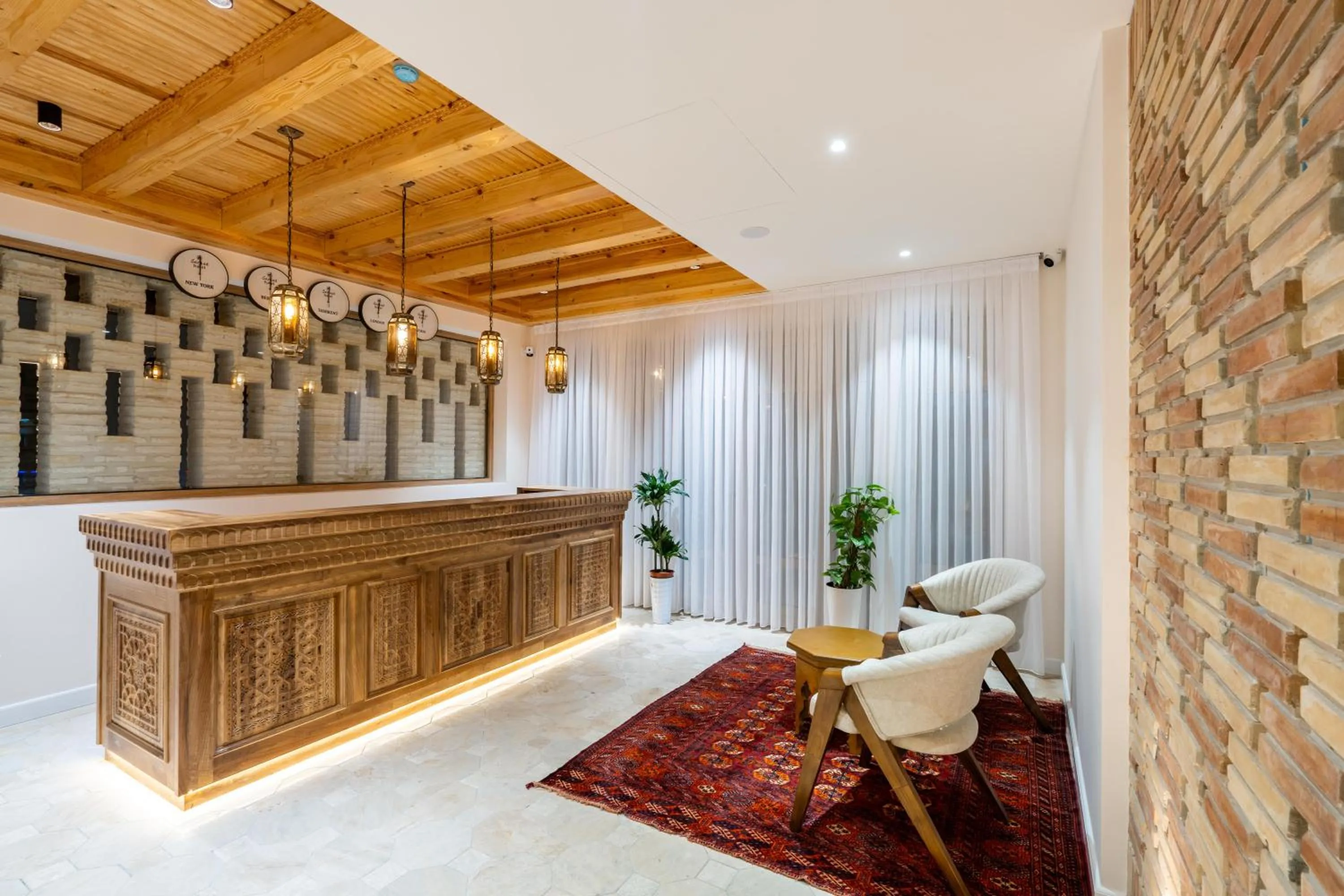 Living room in Sarhad Hotel