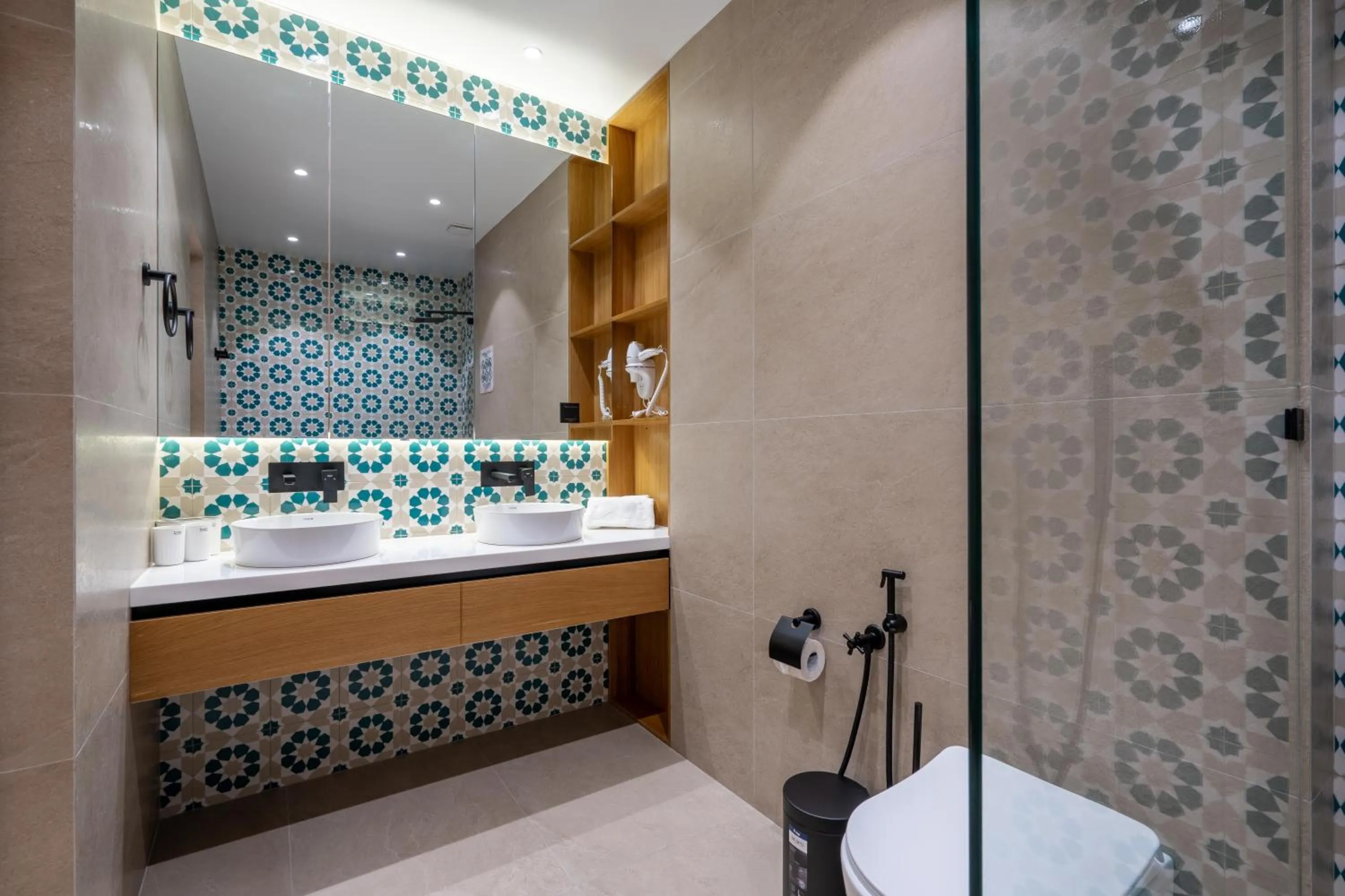 Bathroom in Sarhad Hotel