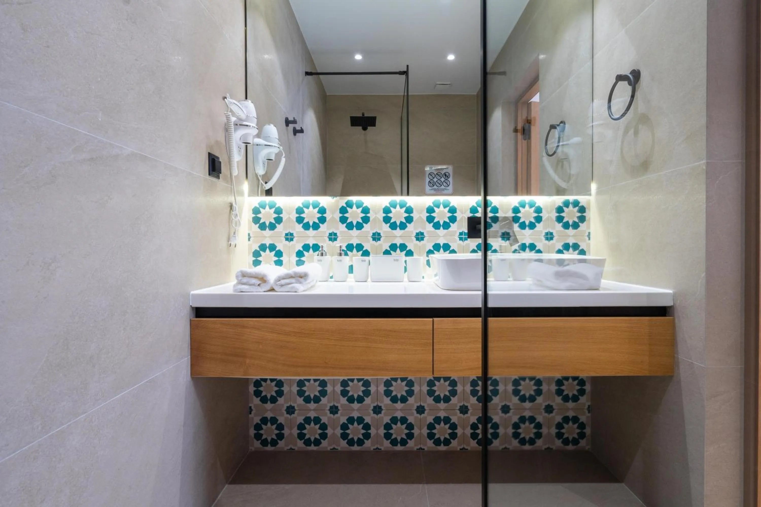 Bathroom in Sarhad Hotel