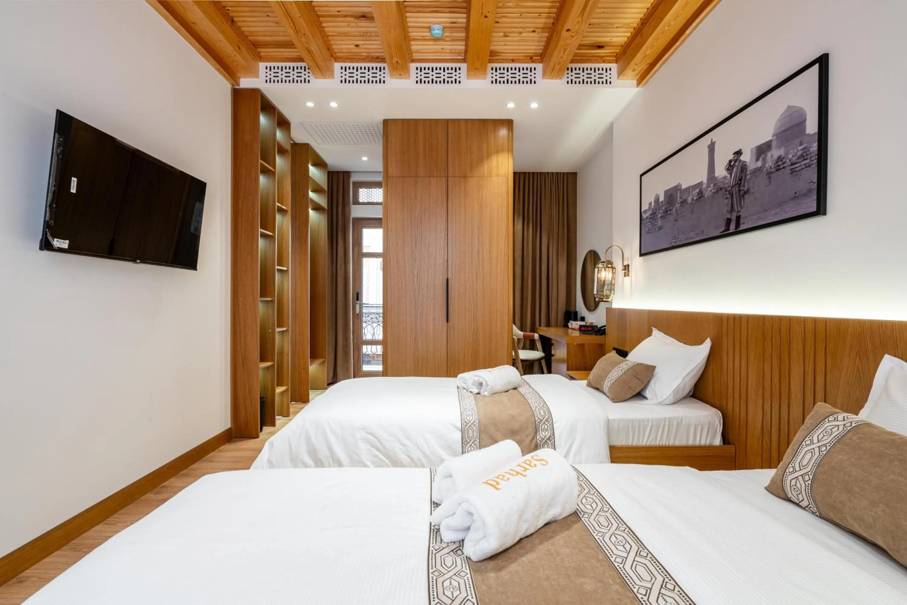 Property building, Bed in Sarhad Hotel