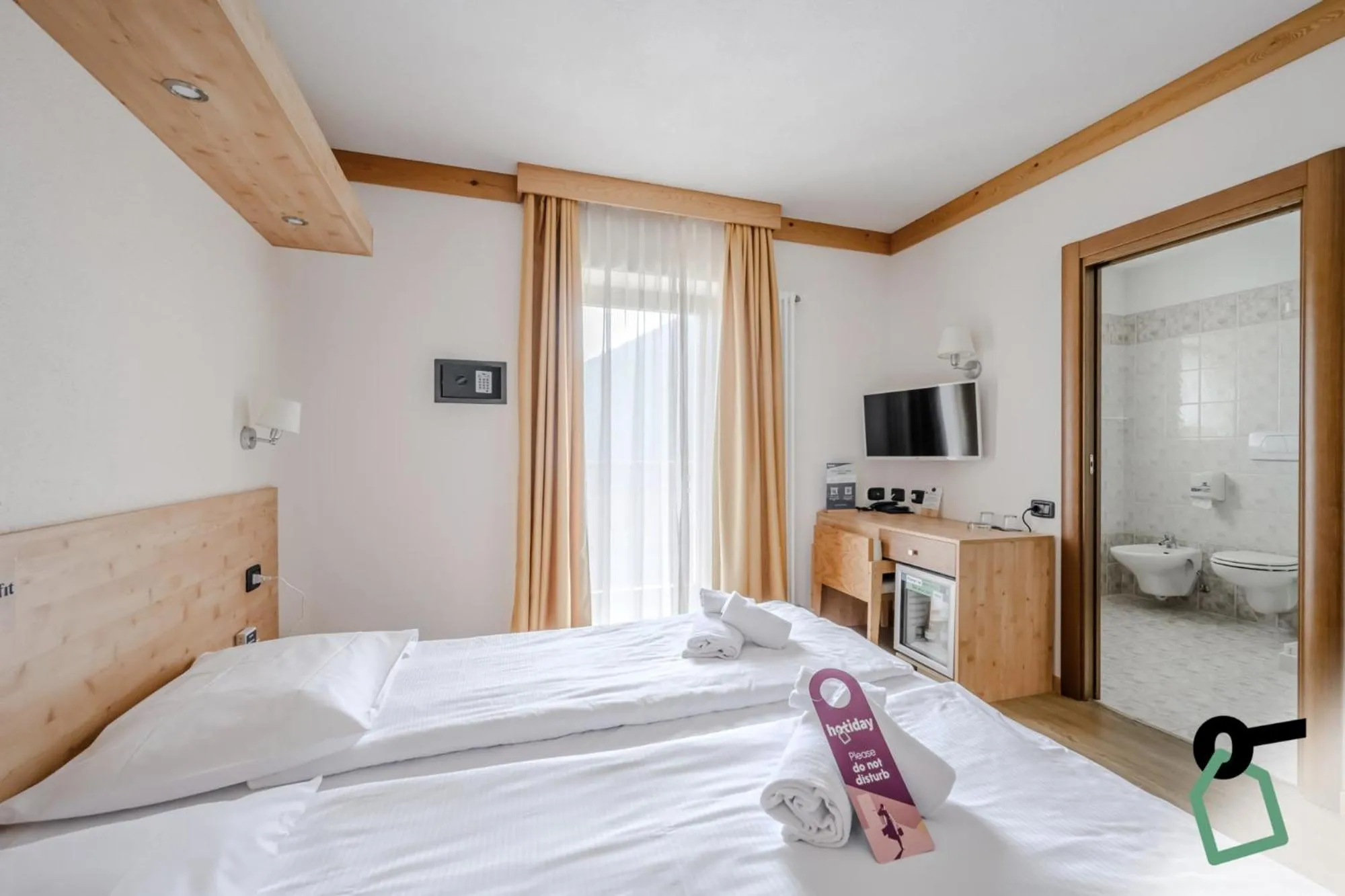 Bed in Hotiday Bormio Valdidentro