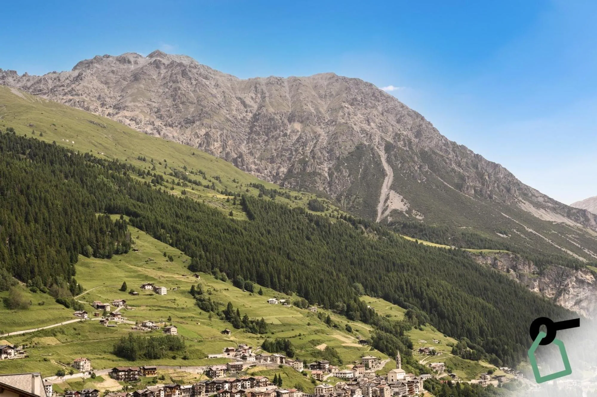 Mountain view in Hotiday Bormio Valdidentro