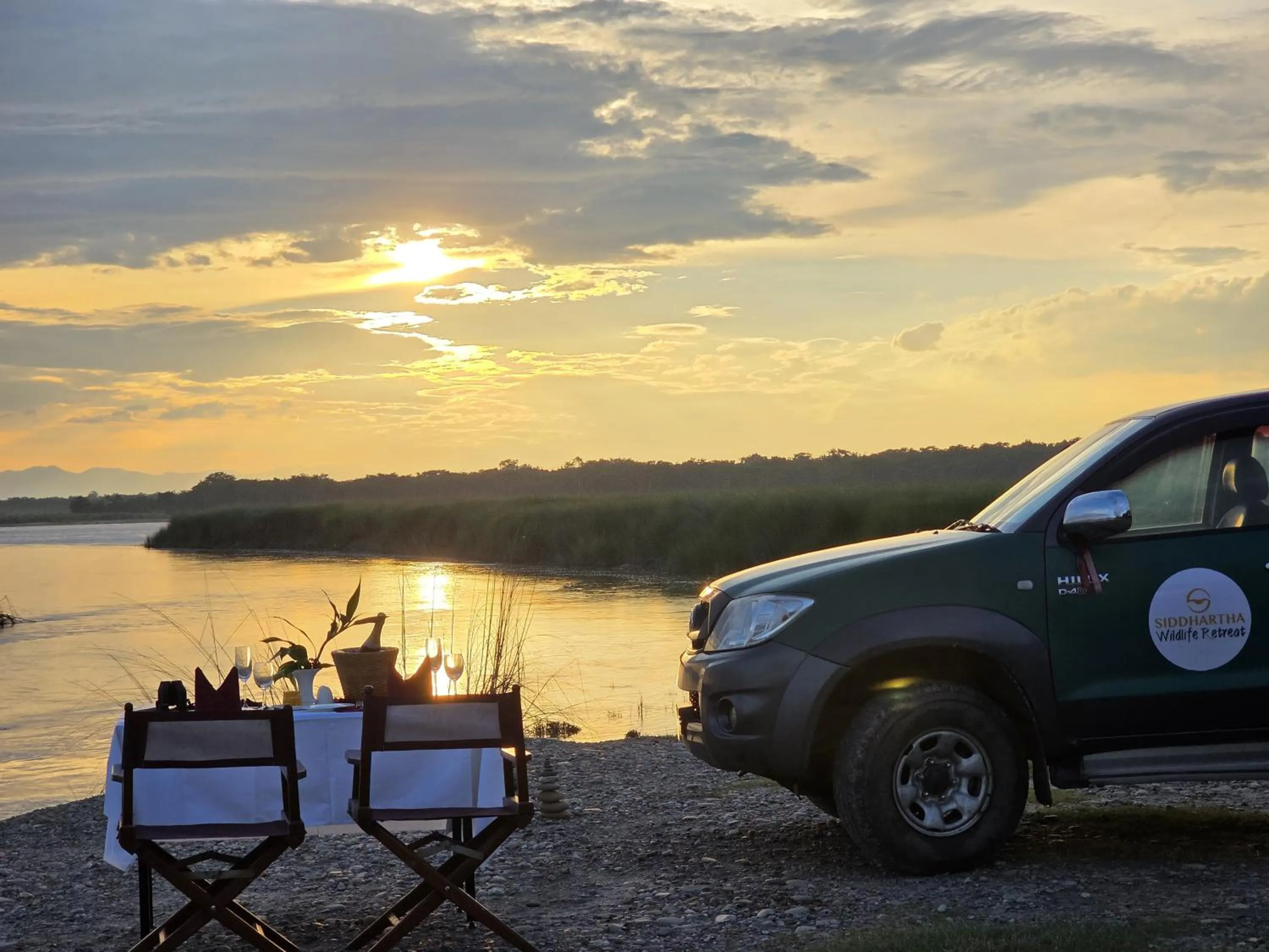 Natural landscape in Siddhartha Wildlife Retreat