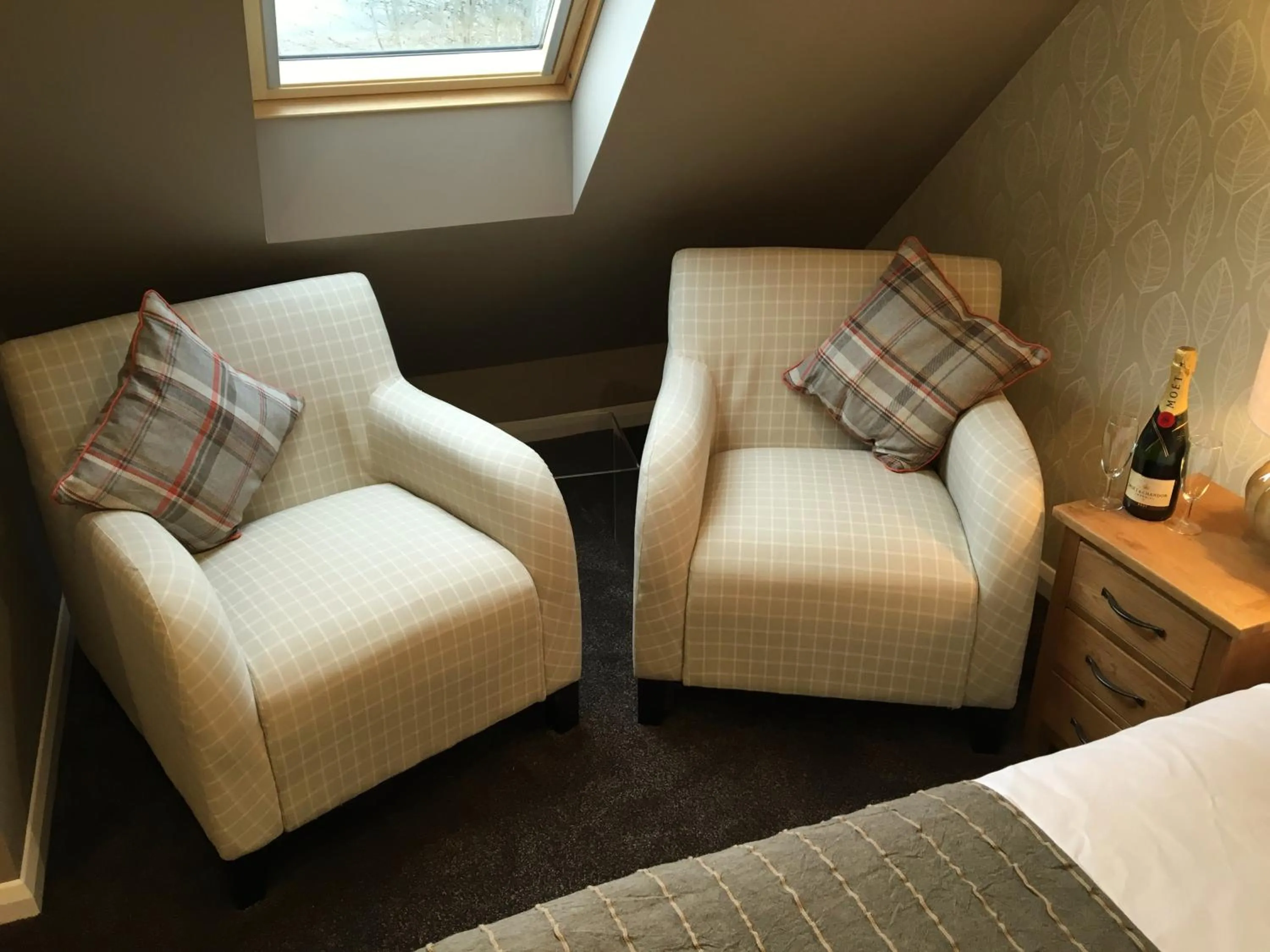 Seating area in The Anchor Inn