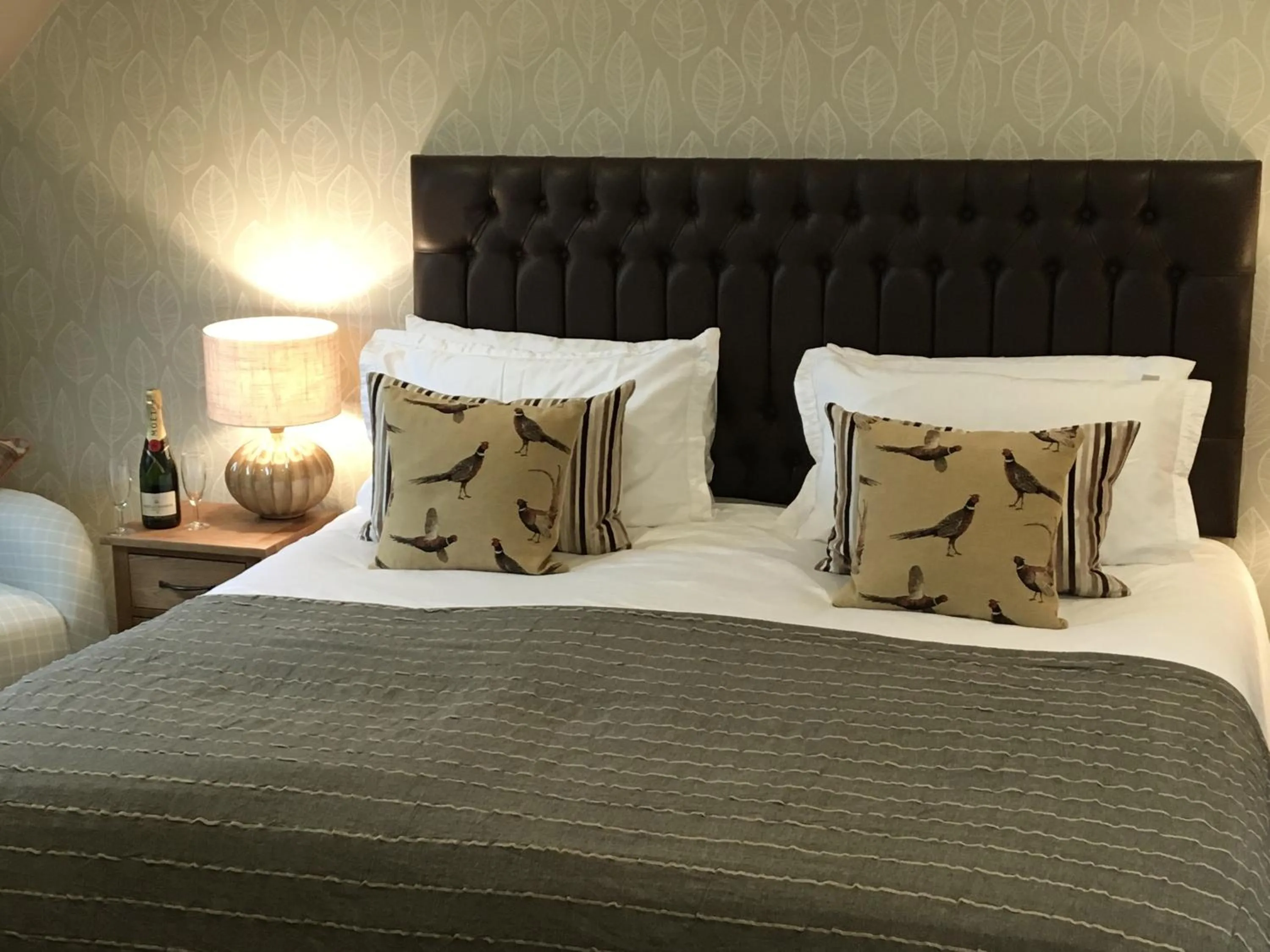 Bed in The Anchor Inn