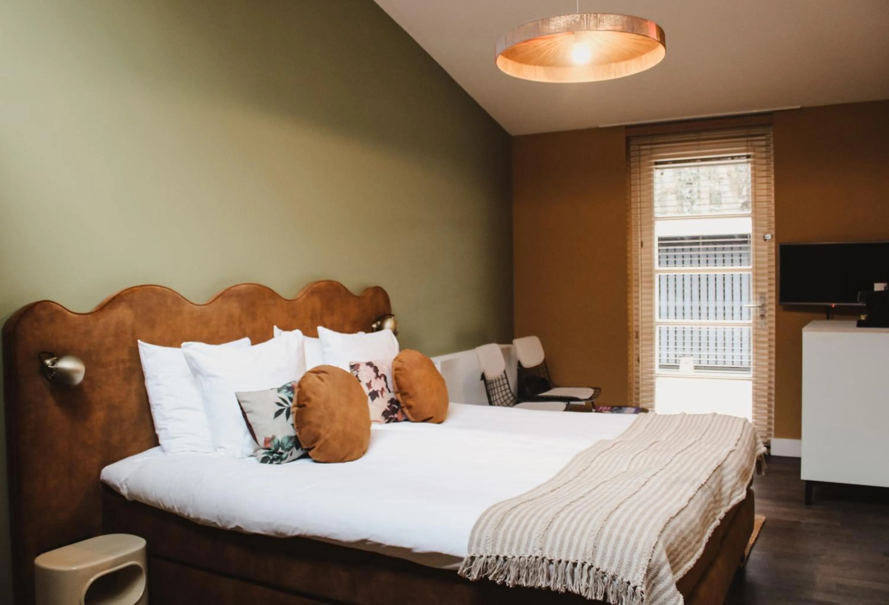 Bedroom, Bed in Zoomers aan het Bos