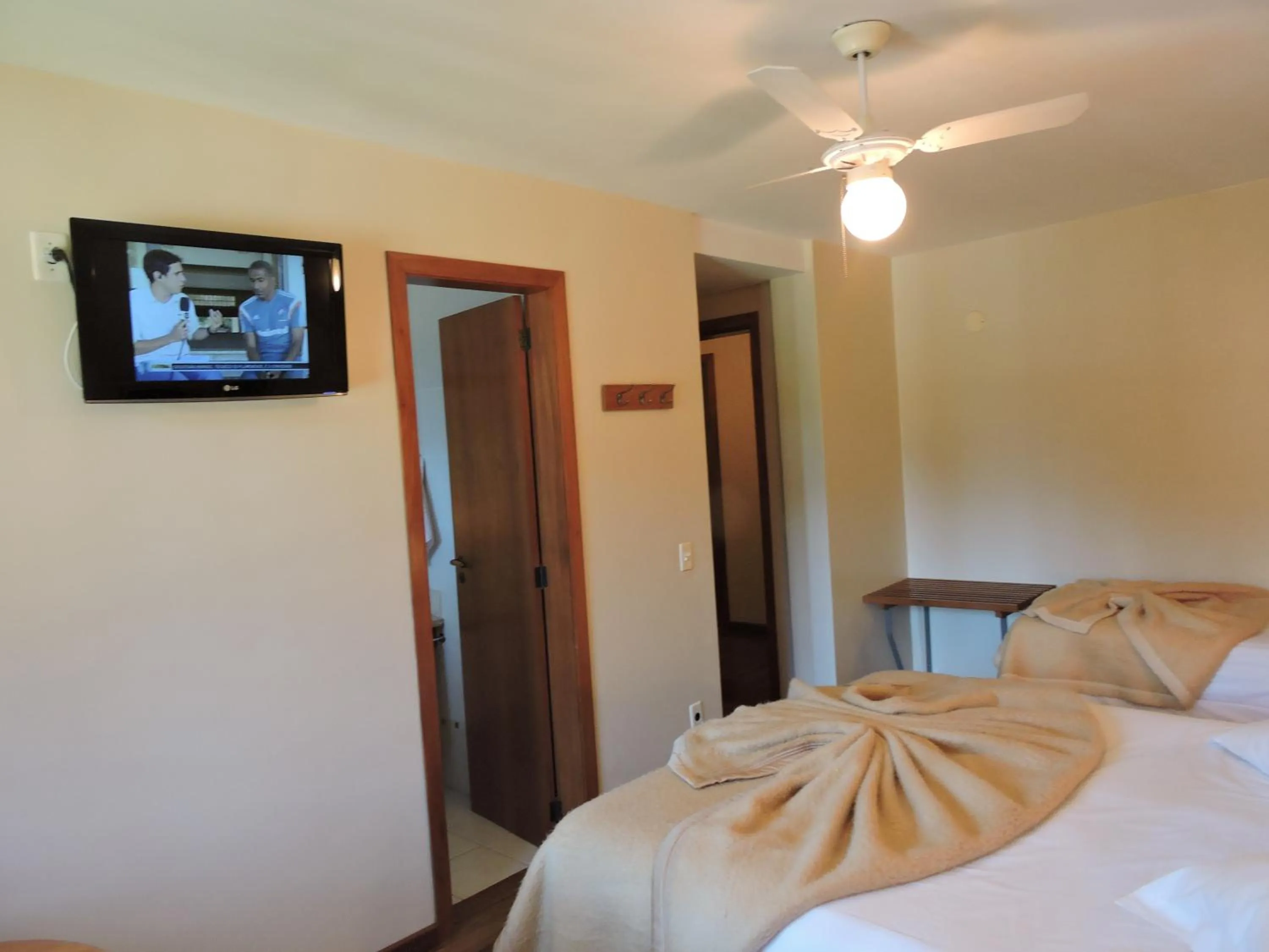 Decorative detail, Bed in Estalagem Vila Suzana - Quadra de Beach Tennis Indoor