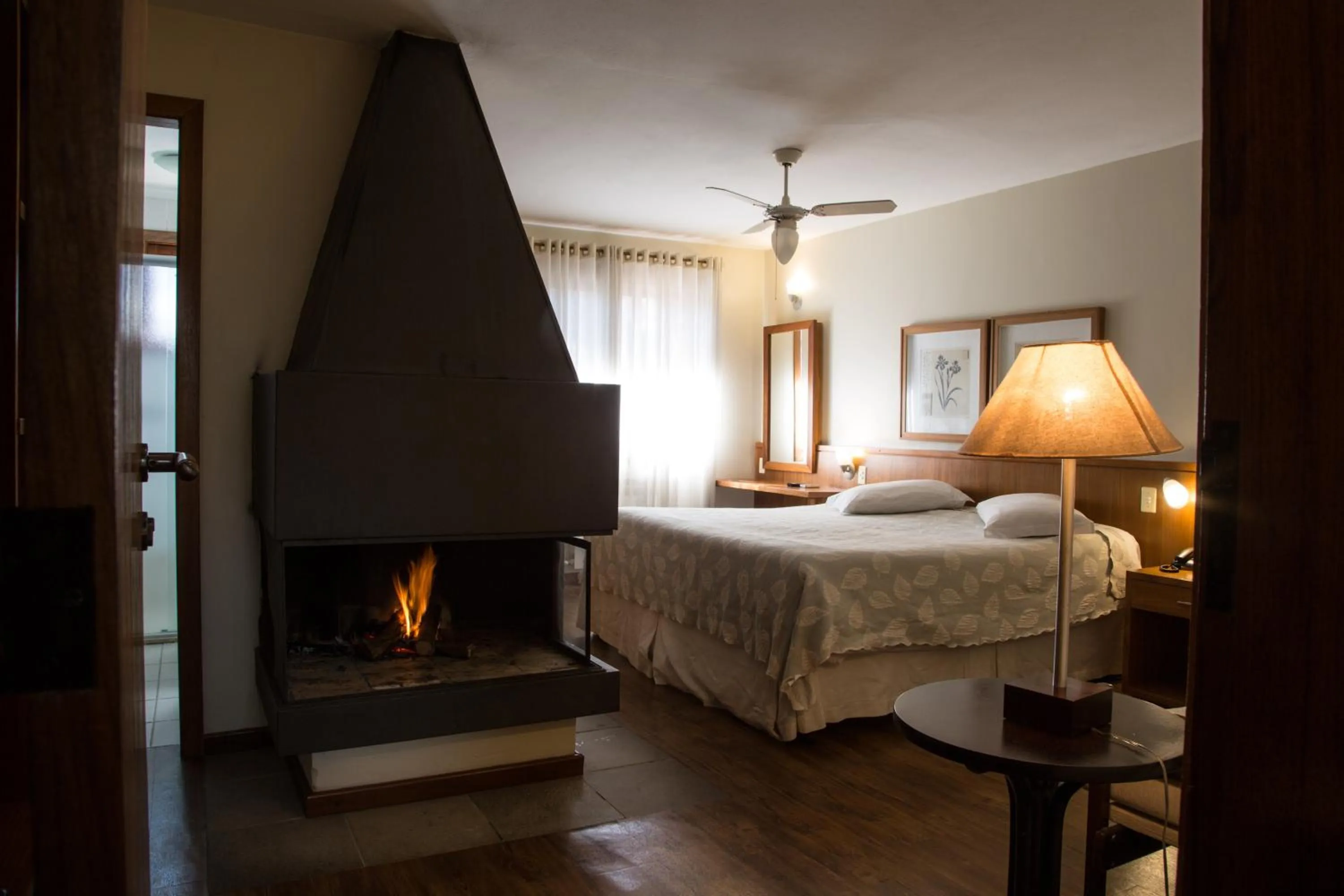 Bed in Estalagem Vila Suzana - Quadra de Beach Tennis Indoor