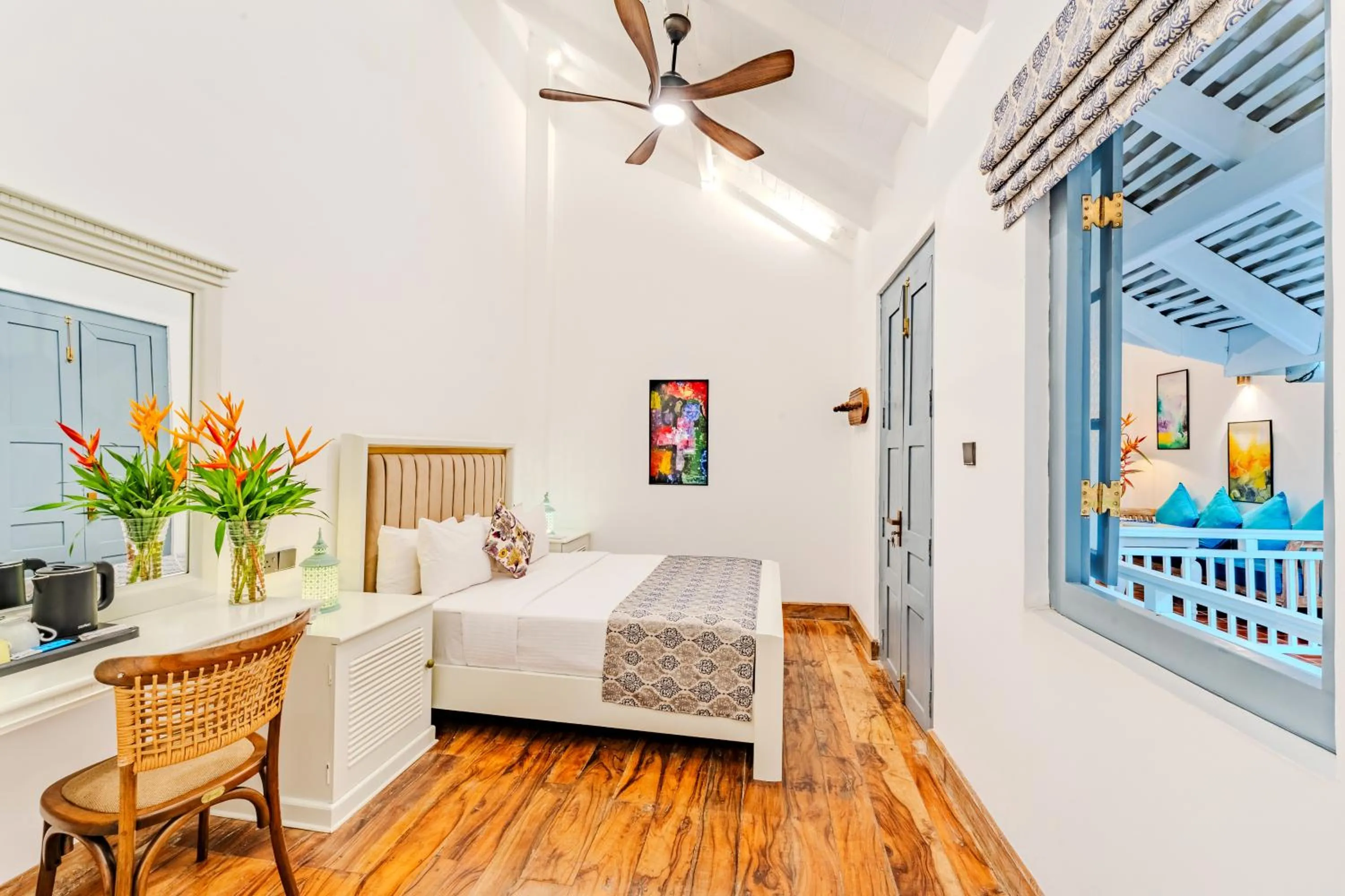 Bedroom, Bed in Small House Boutique Guest House