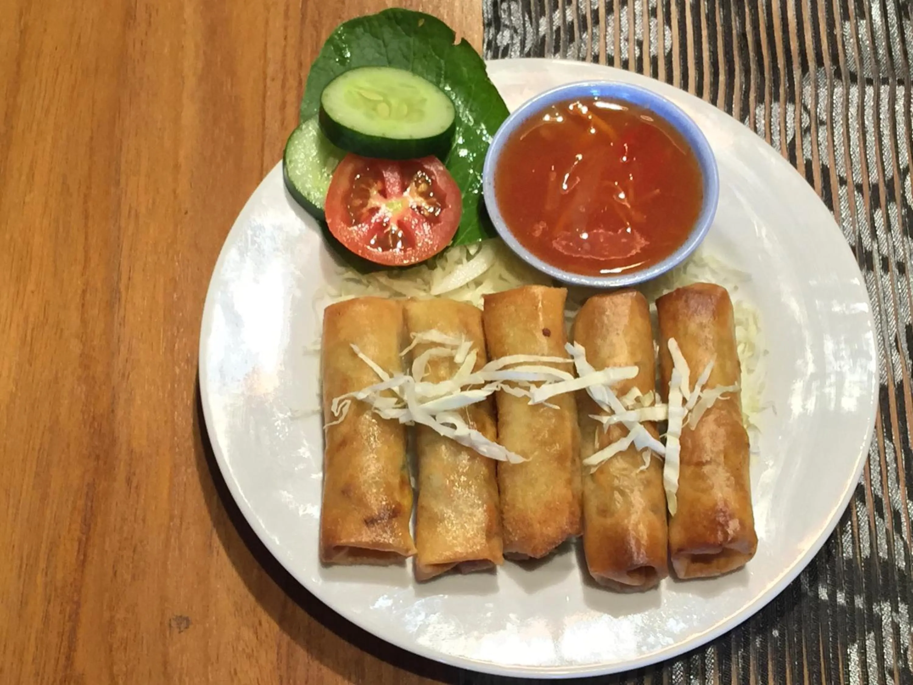 Food close-up in Ti Amo Bali