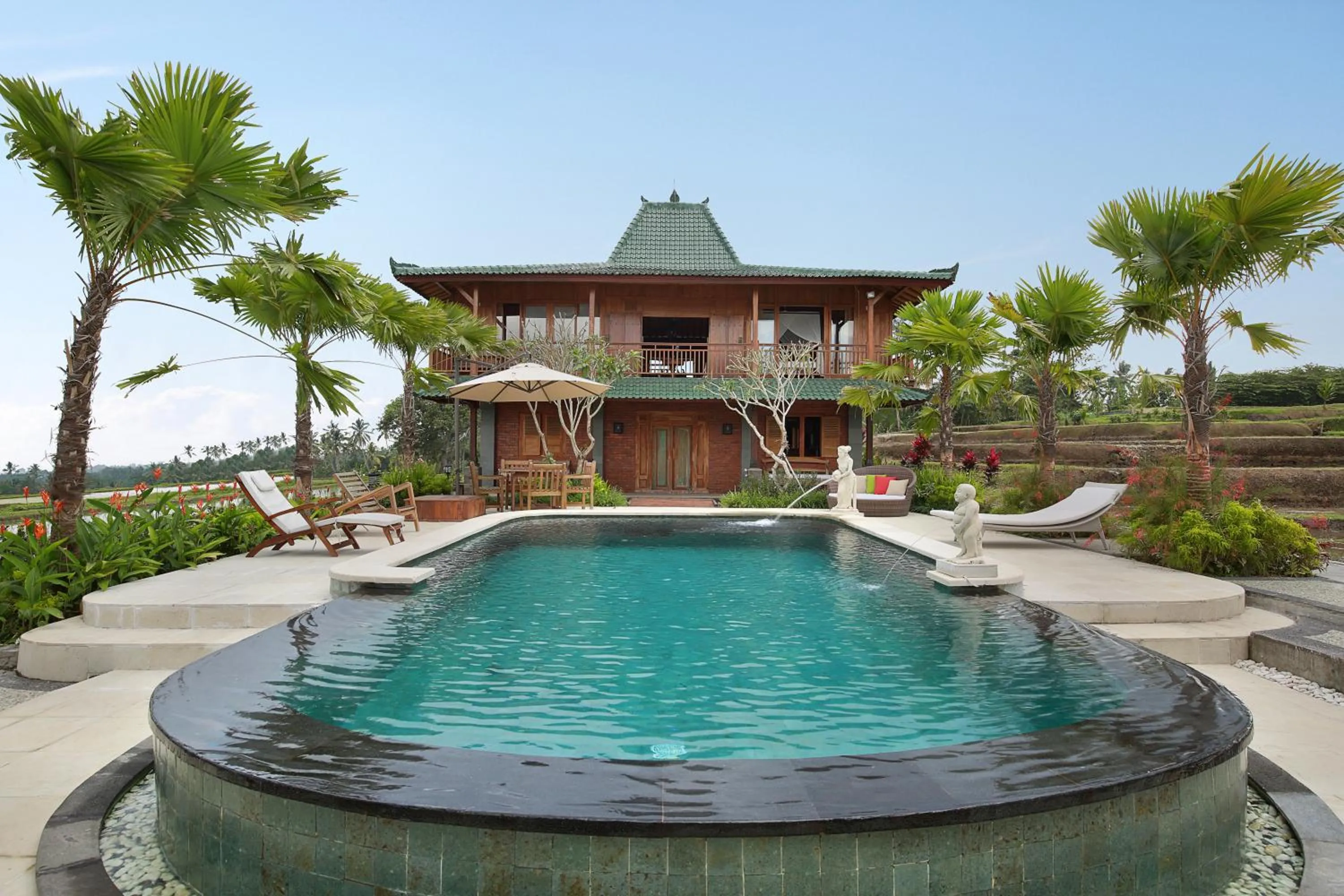 Swimming pool in Ti Amo Bali